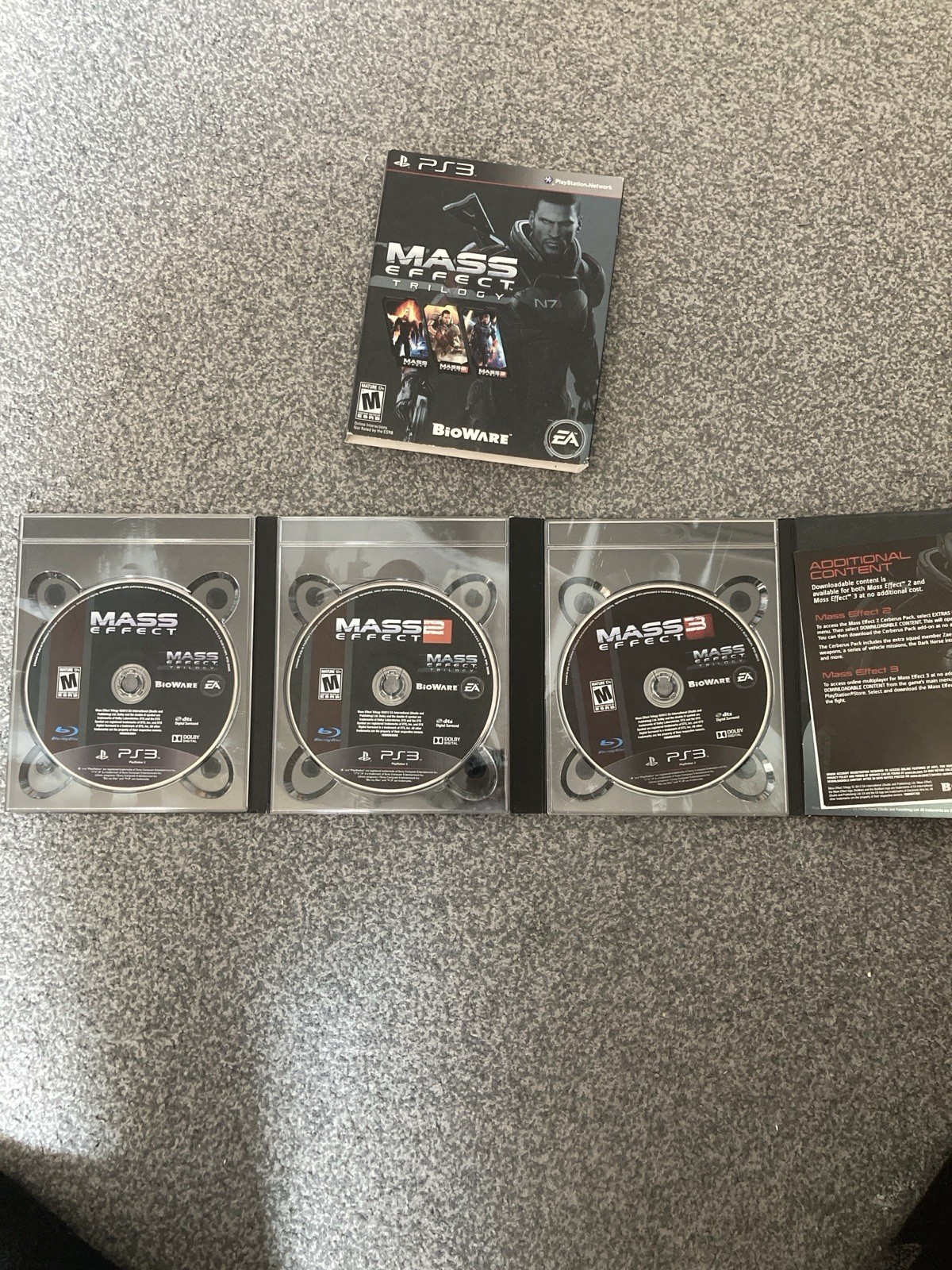 PlayStation 3 Mass Effect Trilogy Complete in Box (2012)