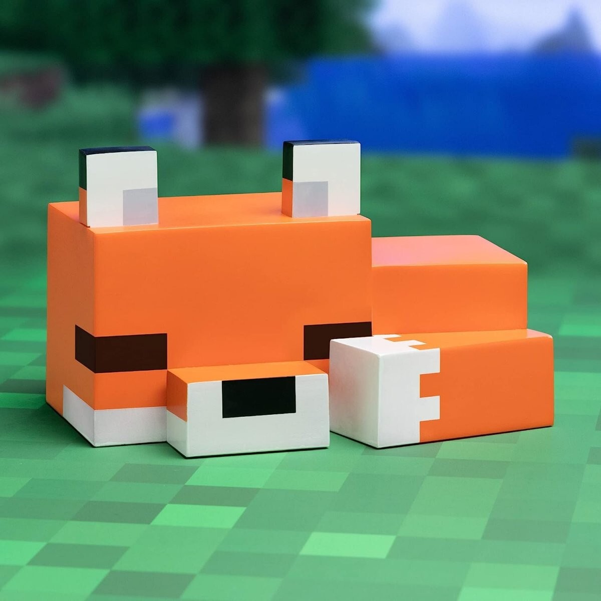 Minecraft Fox Light Mojang Licensed Night Light Up Desk Lamp Game Decor Icon NEW