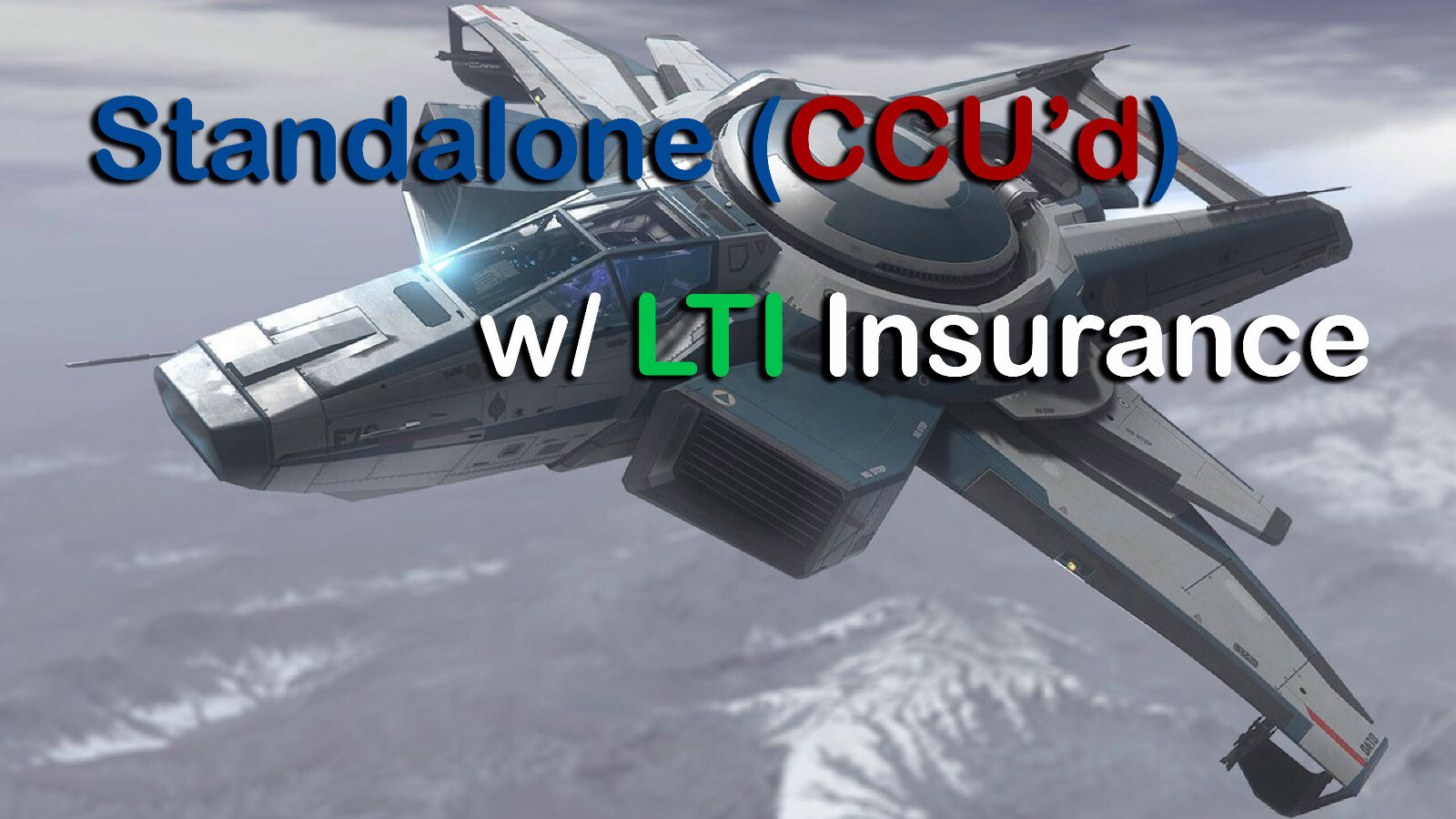 Star Citizen – F7C-R Hornet Tracker Mk I (LTI or 10y Insurance) – Ship
