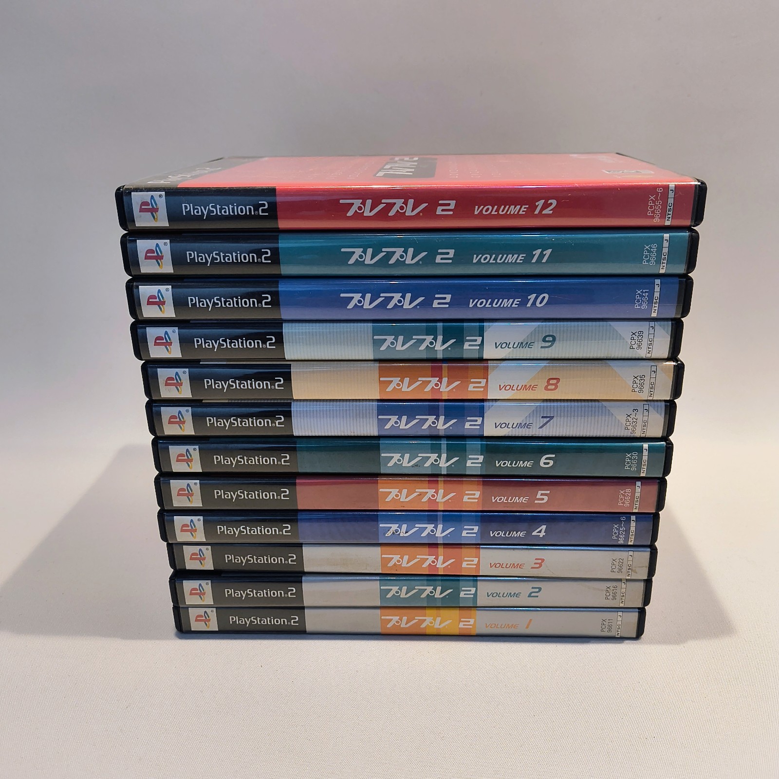 PS2 DemoDisc PurePure PlayPlay2 Vol.1-12 + PS INDEX Vol.1-9 Complete Bundle Lot