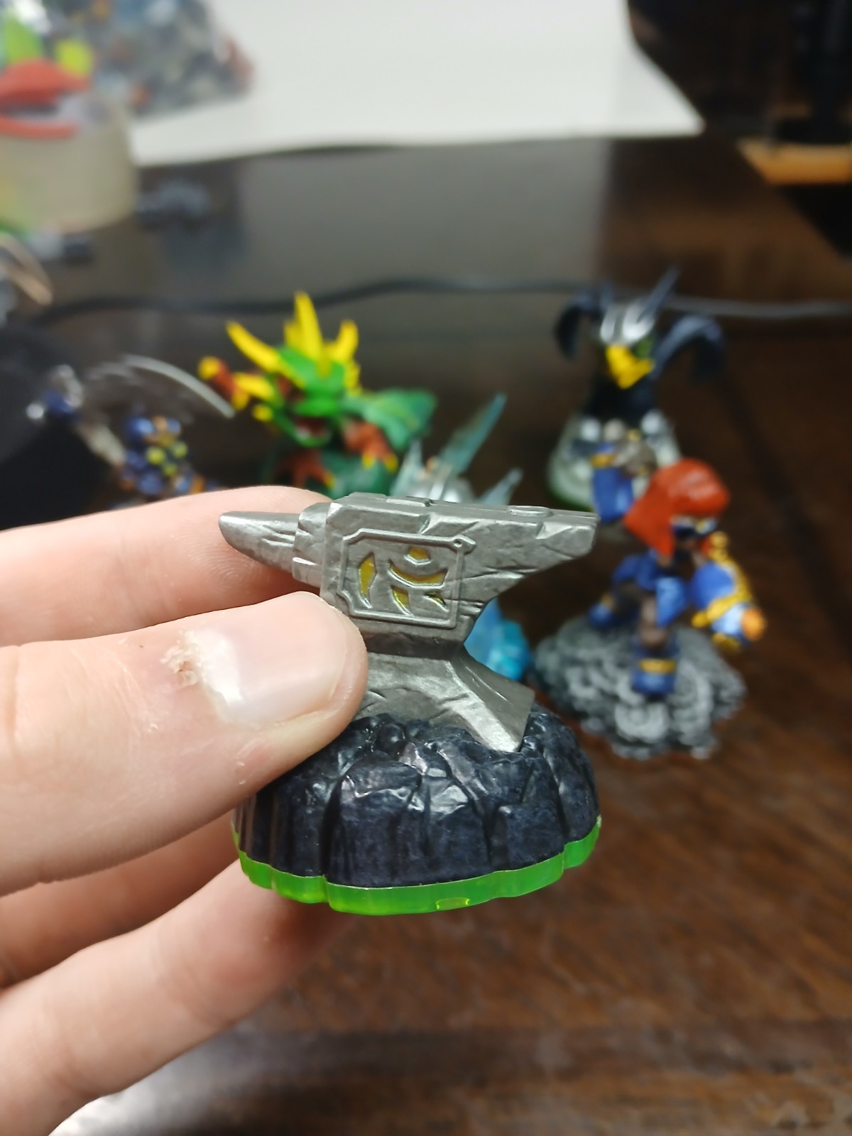 Activision Skylanders Spyro’s Adventure Lot of 7 Figures Anvil Rain Chop Chop