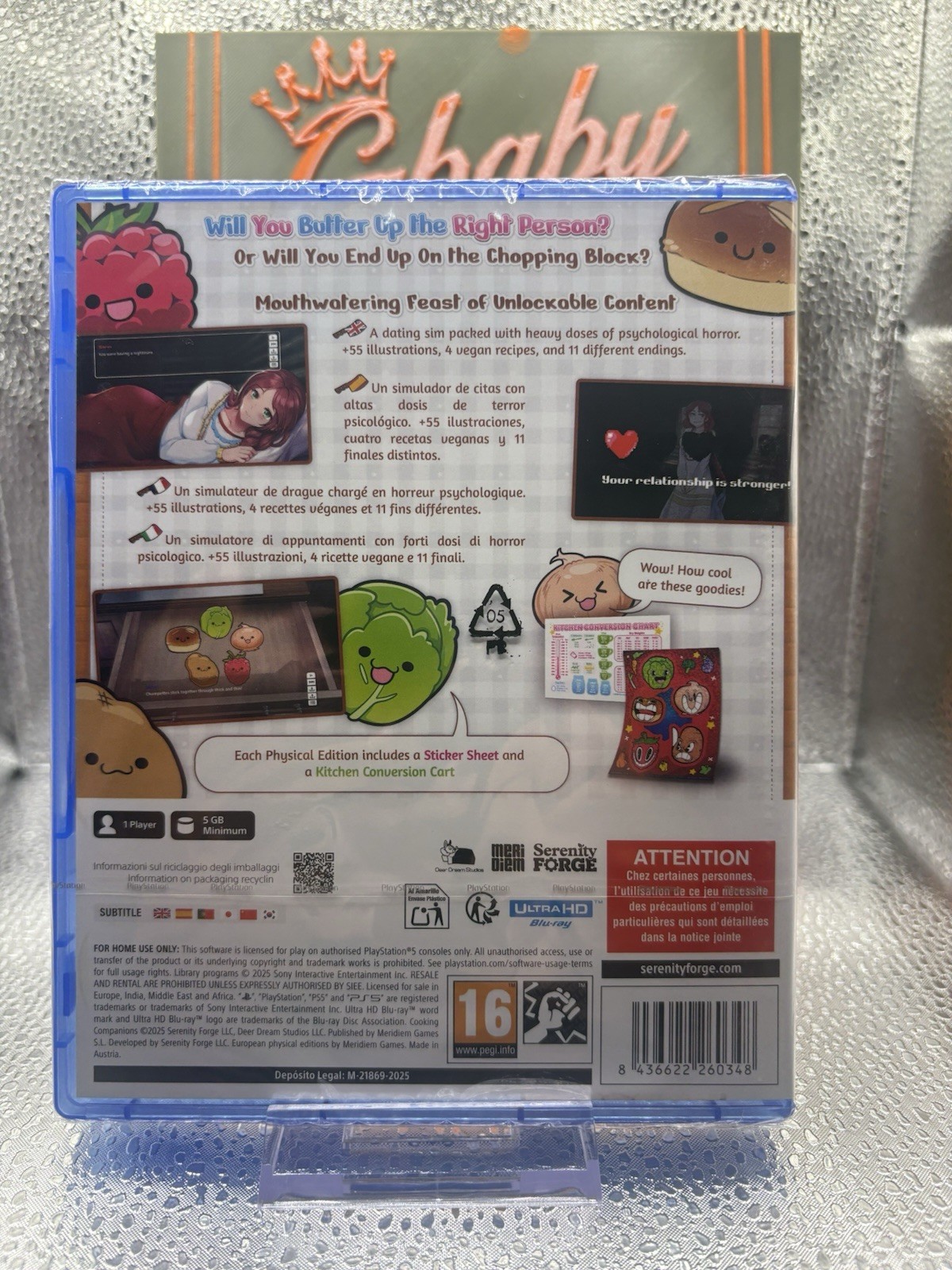Serenity Forge Cooking Companions Premium Ed (PS5) PEGI 16 PAL 2025