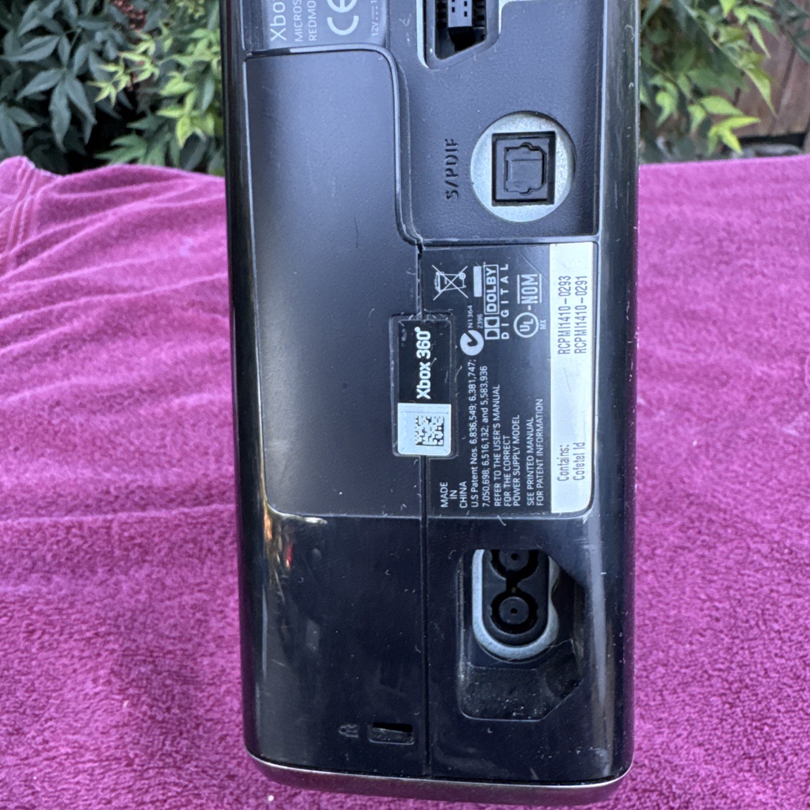 Microsoft Xbox 360 250GB Game Console-Black Works Disk Drive Issue Gets Stuck