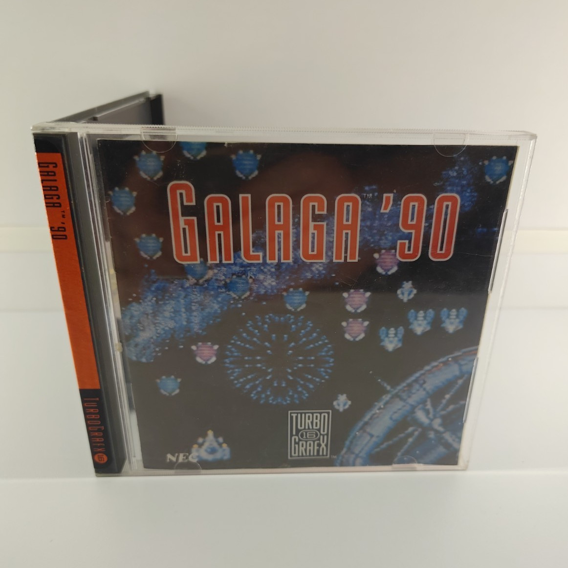 NEC Galaga ’90 Galaga Series for TurboGrafx-16 HuCard Game in Jewel Case