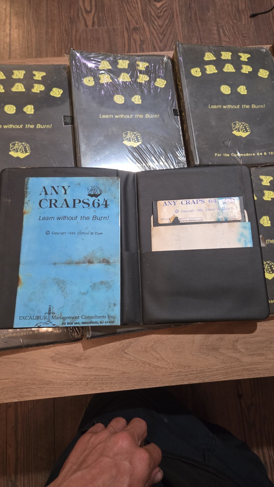 RARE UNRELEASED SEALED ANY CRAPS GAME COMMODORE 64 &128 C64 C128 GAME NEW SEALED