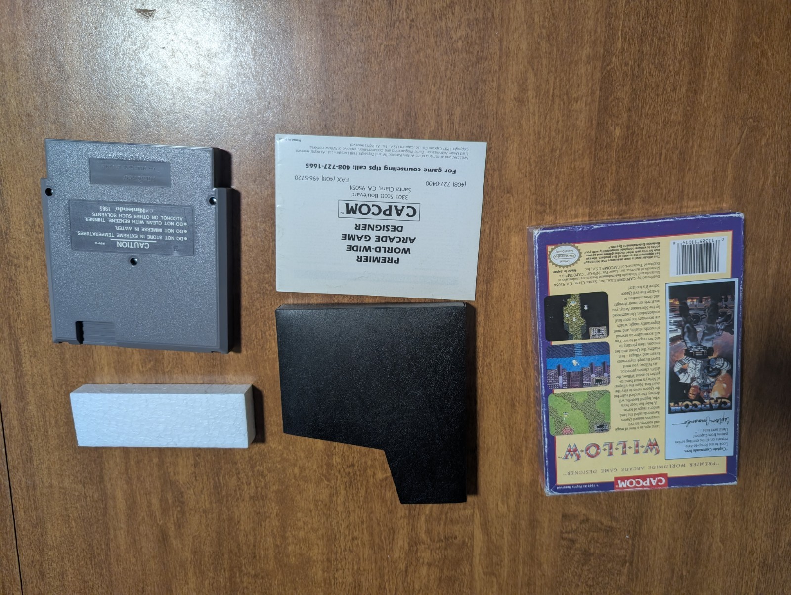 Willow CIB COMPLETE (GAME/BOX/MANUAL) (Nintendo Entertainment System, 1989)