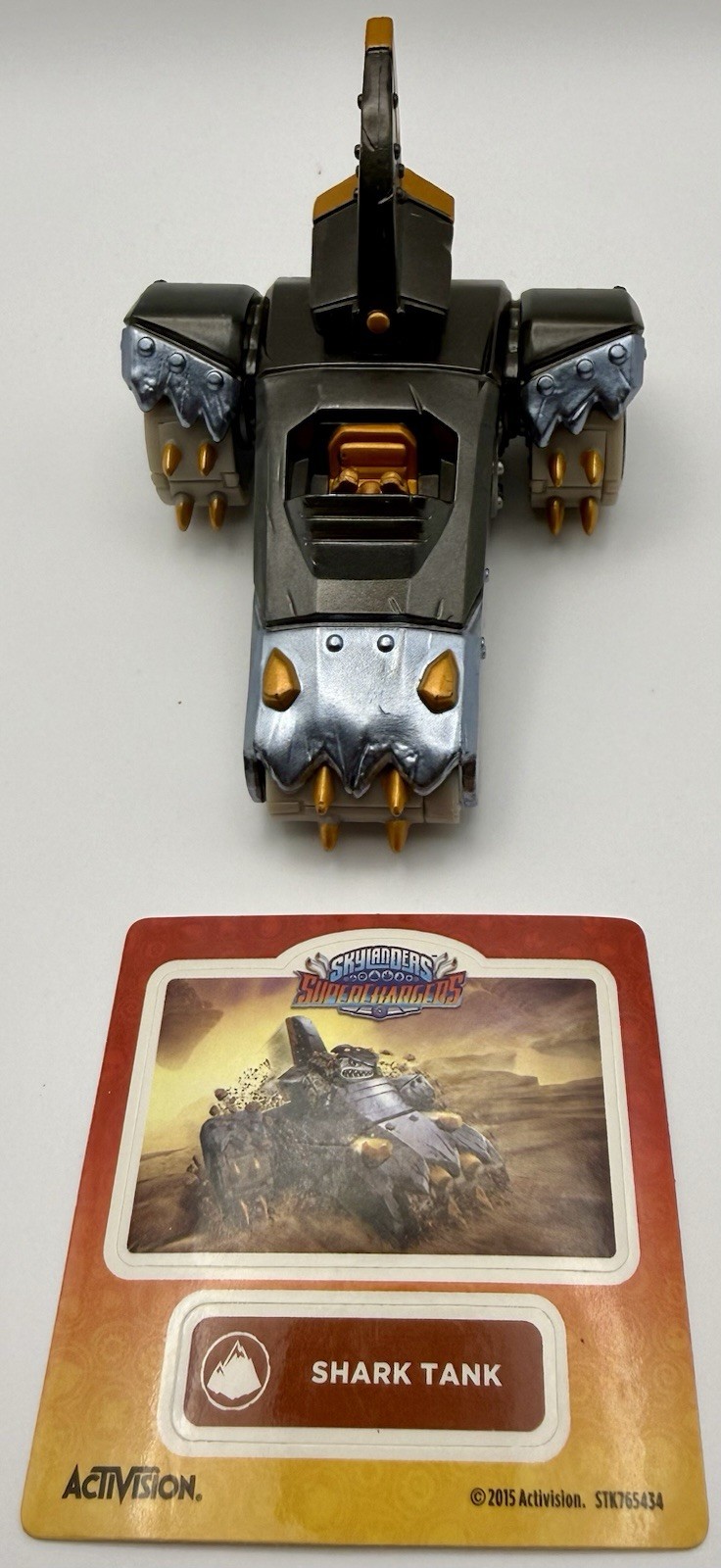 Skylanders SuperChargers SHARK TANK Land Vehicle Figure w/Card 2015 Activision