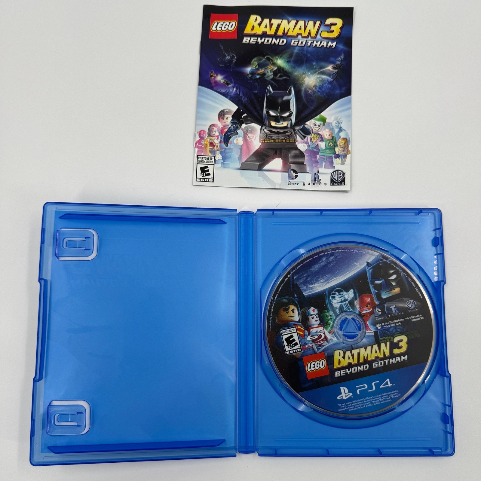 LEGO Batman 3 Beyond Gotham Sony PlayStation 4 PS4 Game Complete CIB WB Games