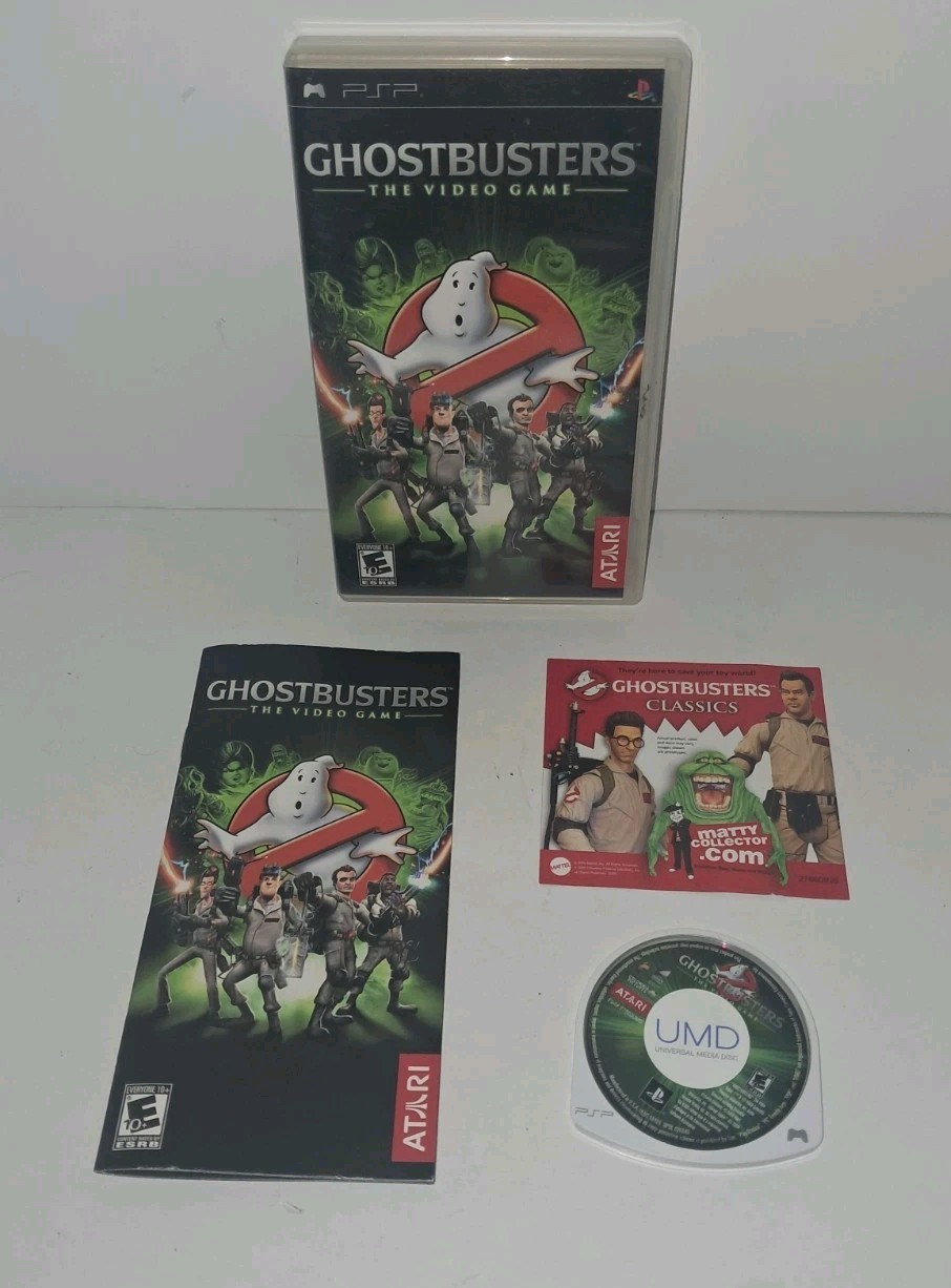 Ghostbusters The Video Game Complete – PSP – Sony Playstation Portable – Tested