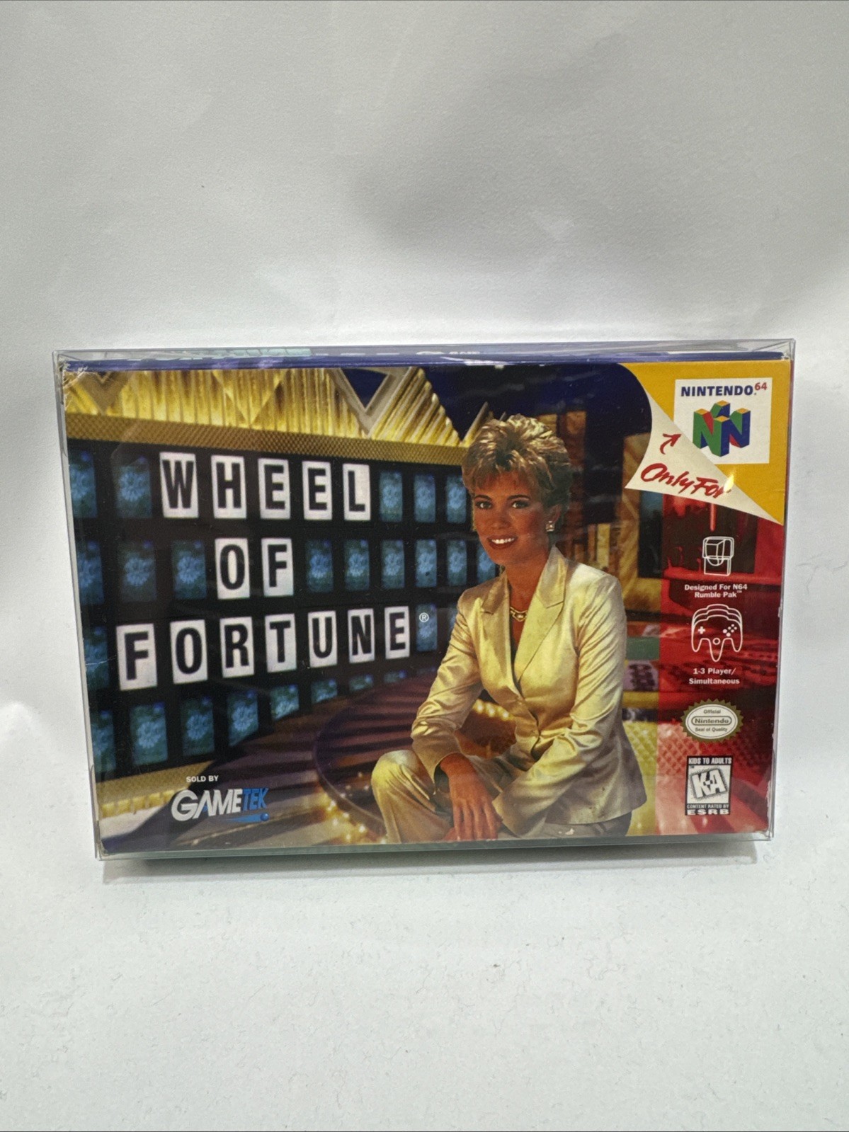 Wheel of Fortune Nintendo 64 N64 CIB Complete W/ Manual & Inserts Authentic