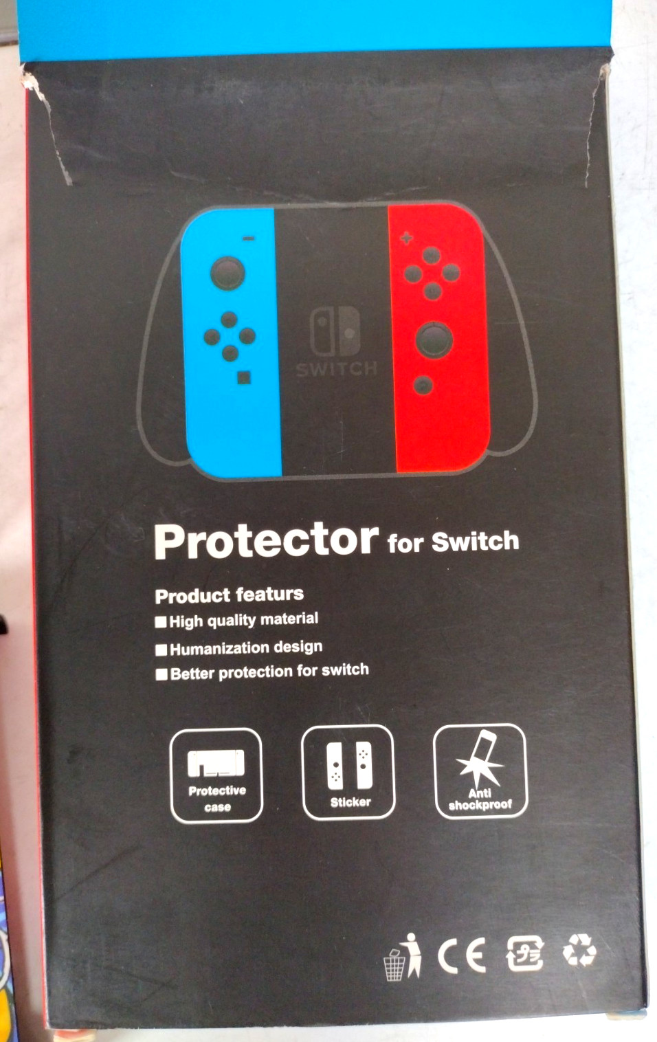 Protector Cover For Nintendo Switch Shockproof New Open Box Generic Unbranded