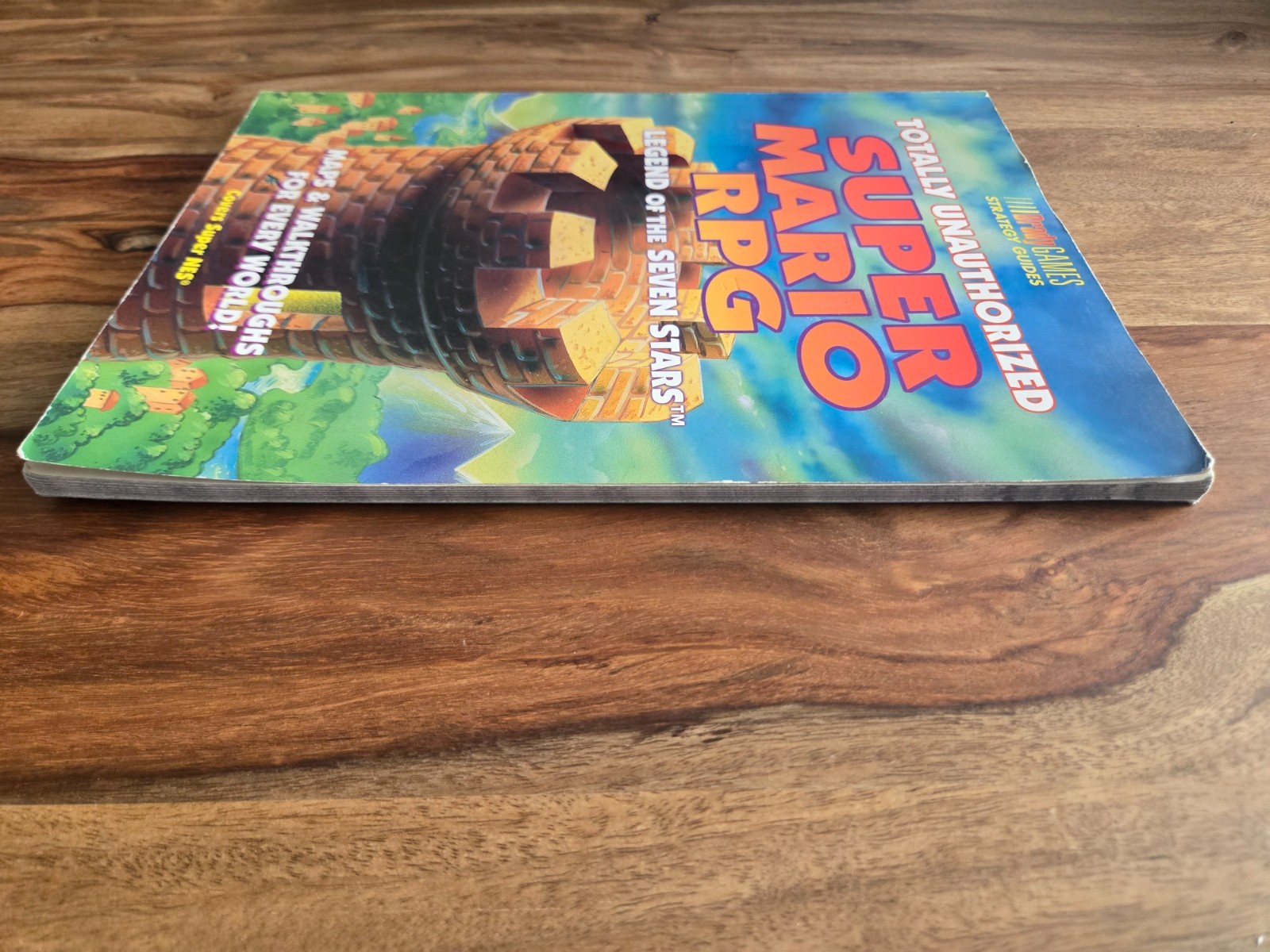 Super Mario RPG Legend Seven Stars SNES Brady Games Strategy Guide