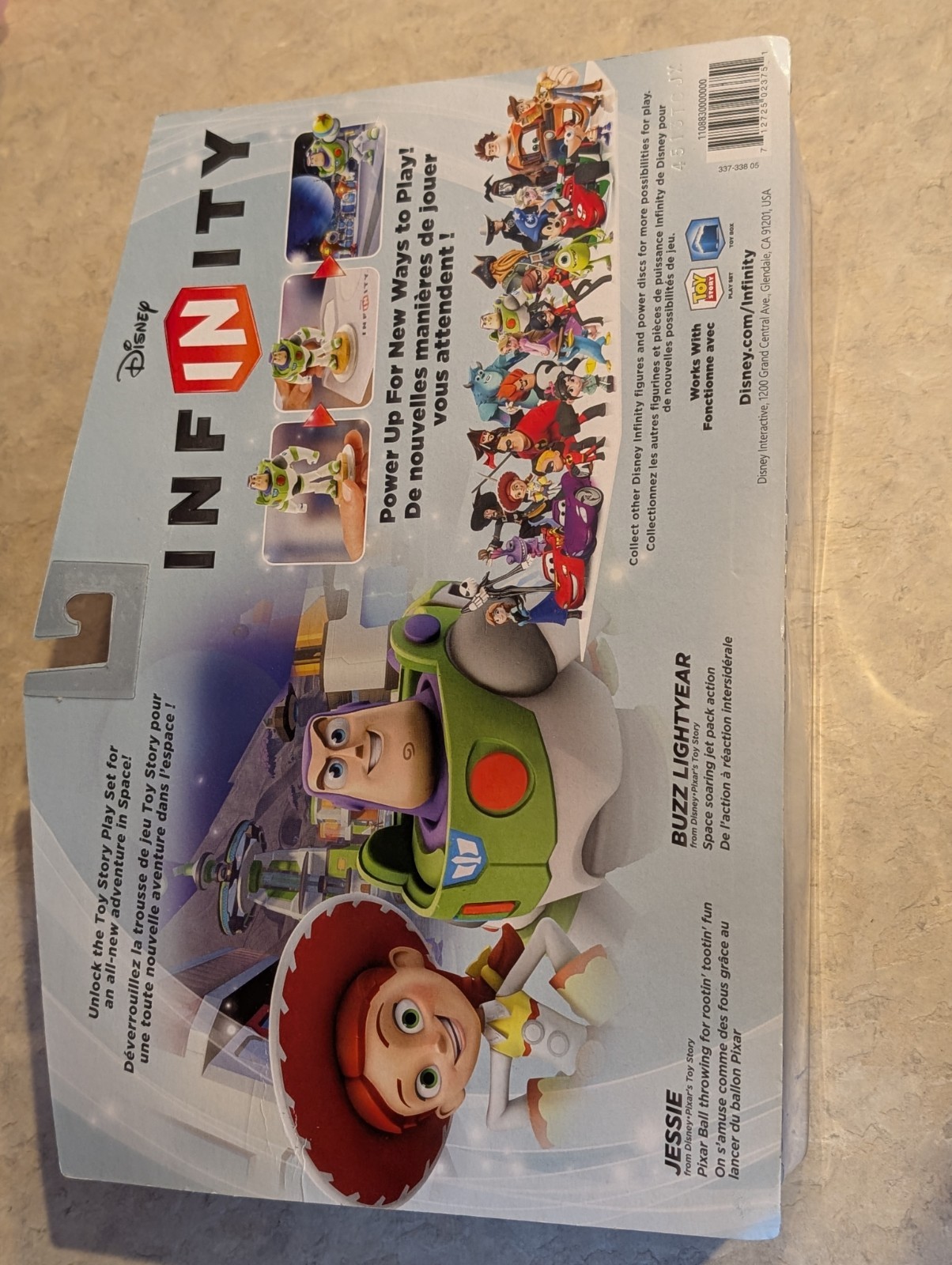 Disney Infinity TOY STORY Play Set Pack – Jessie, Buzz Lighyear, Space Game