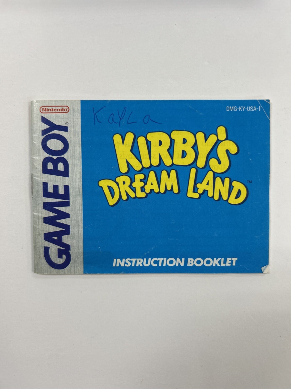 Kirby’s Dream Land (Nintendo Game Boy, 1992) CIB – Authentic *Tested