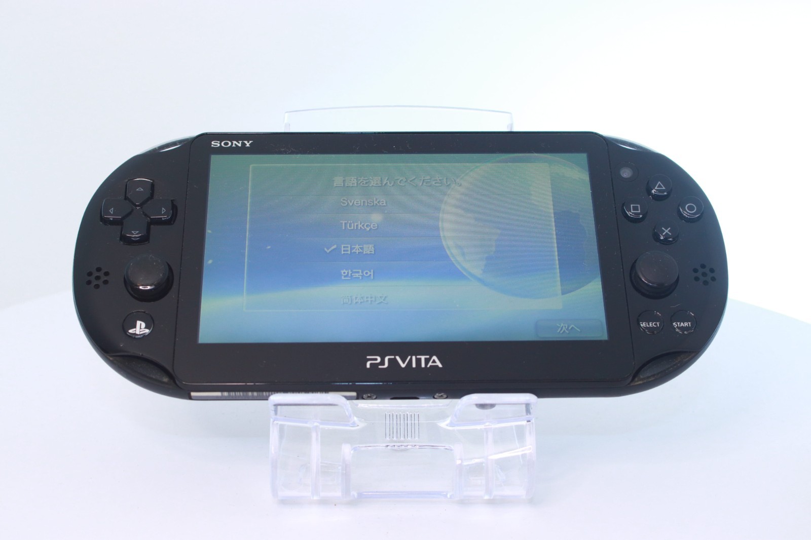 JP Game PS Vita PCH-2000 Black [ Rank：A]