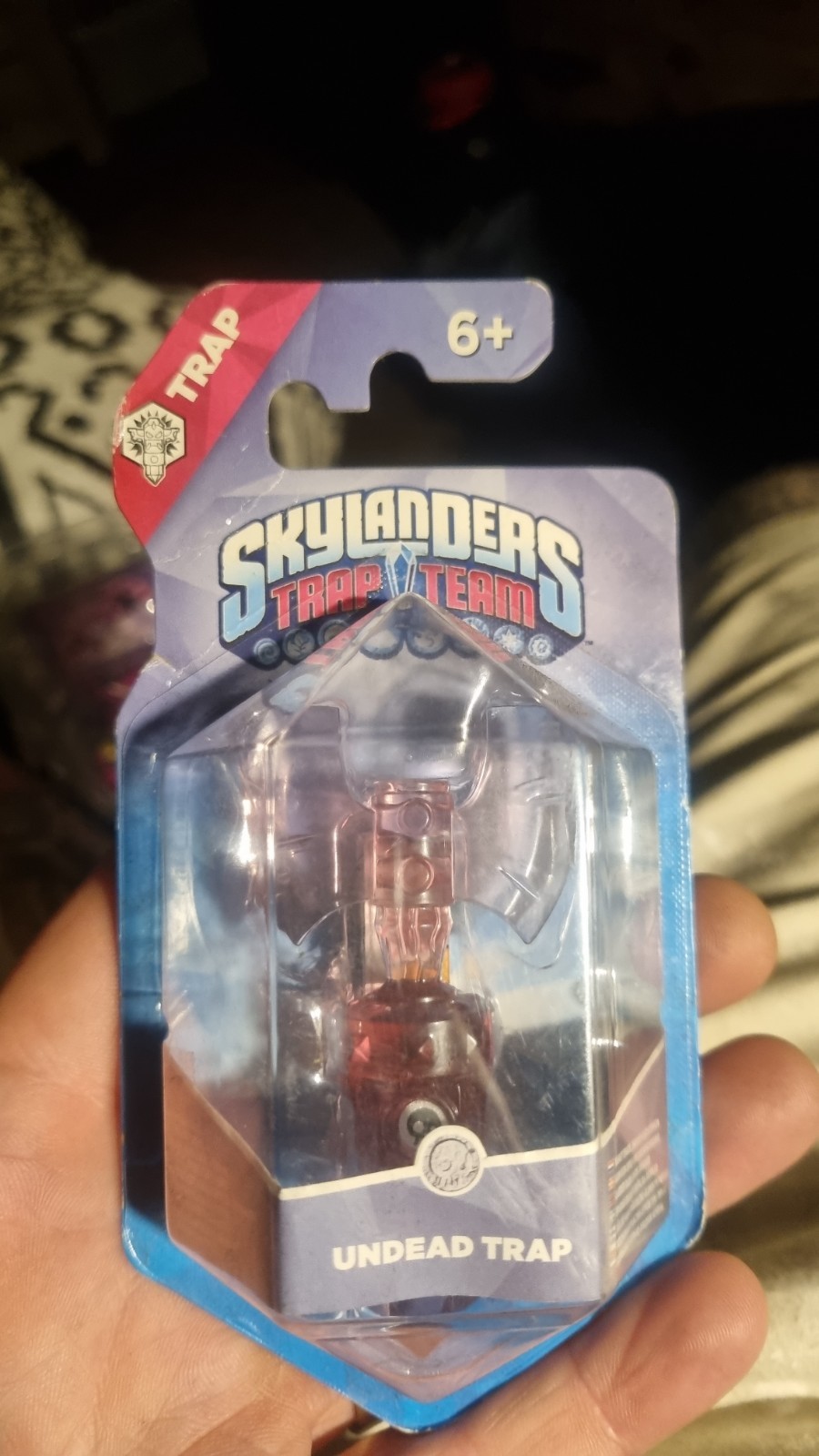 Skylanders Trap Team Undead Axe Trap Haunted Hatchet Purple Crystal – Brand New