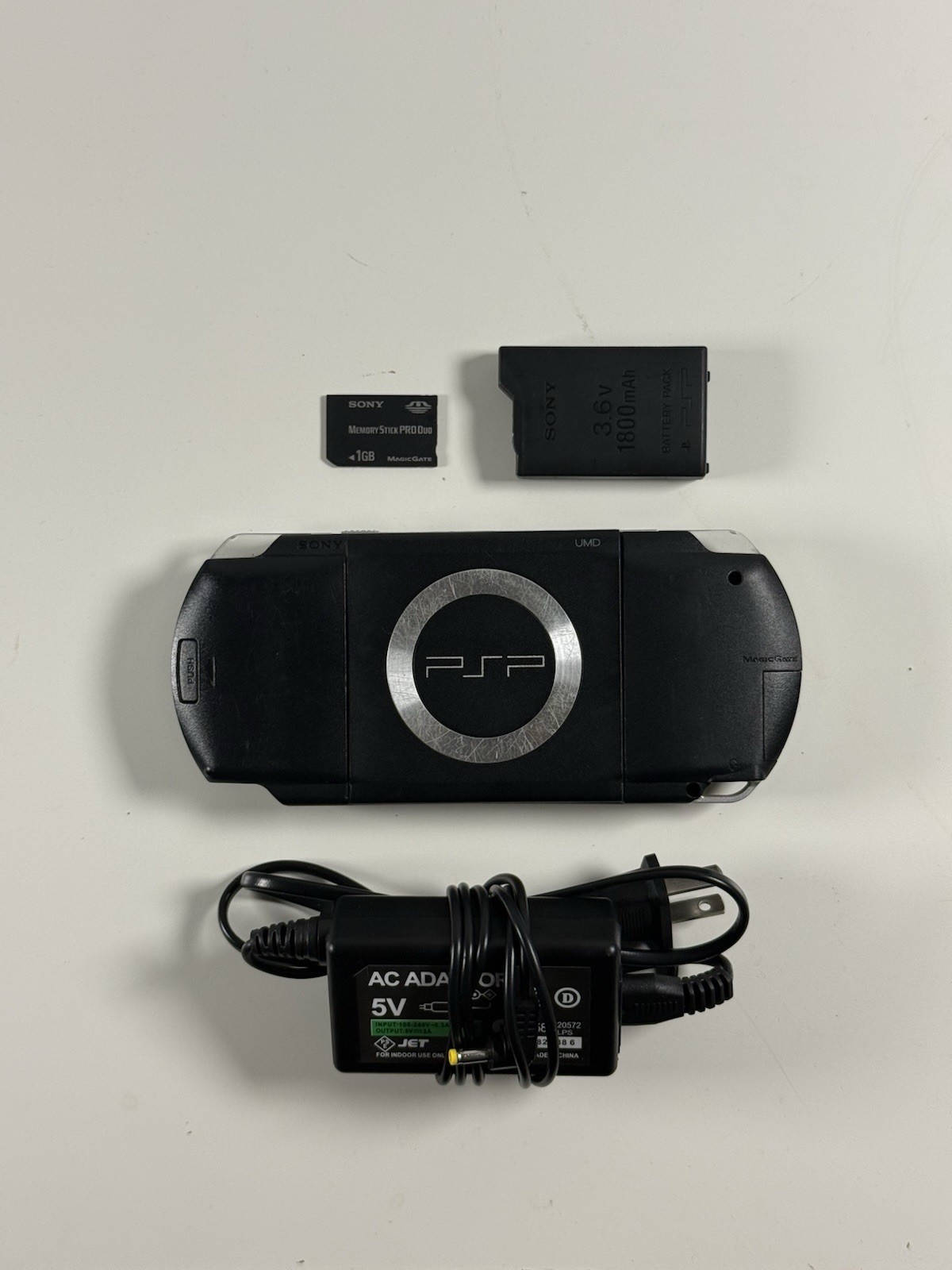 Sony PSP 1000 Black Handheld Console System With Lots Of Games And Charger