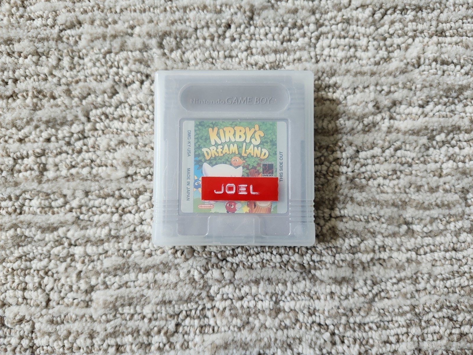 Kirby’s Dream Land (Nintendo Game Boy, 1992) with Manual, EXCELLENT CART!