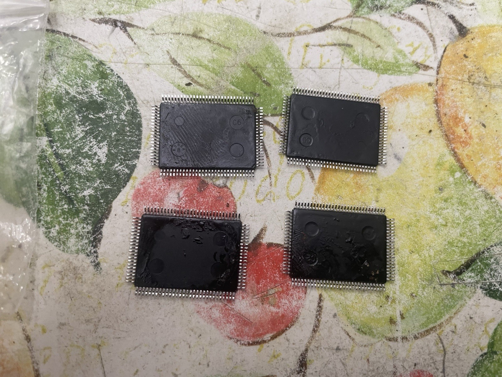 Microsoft Original Xbox 128MB RAM Chip Upgrade *OEM PULL* 4pc