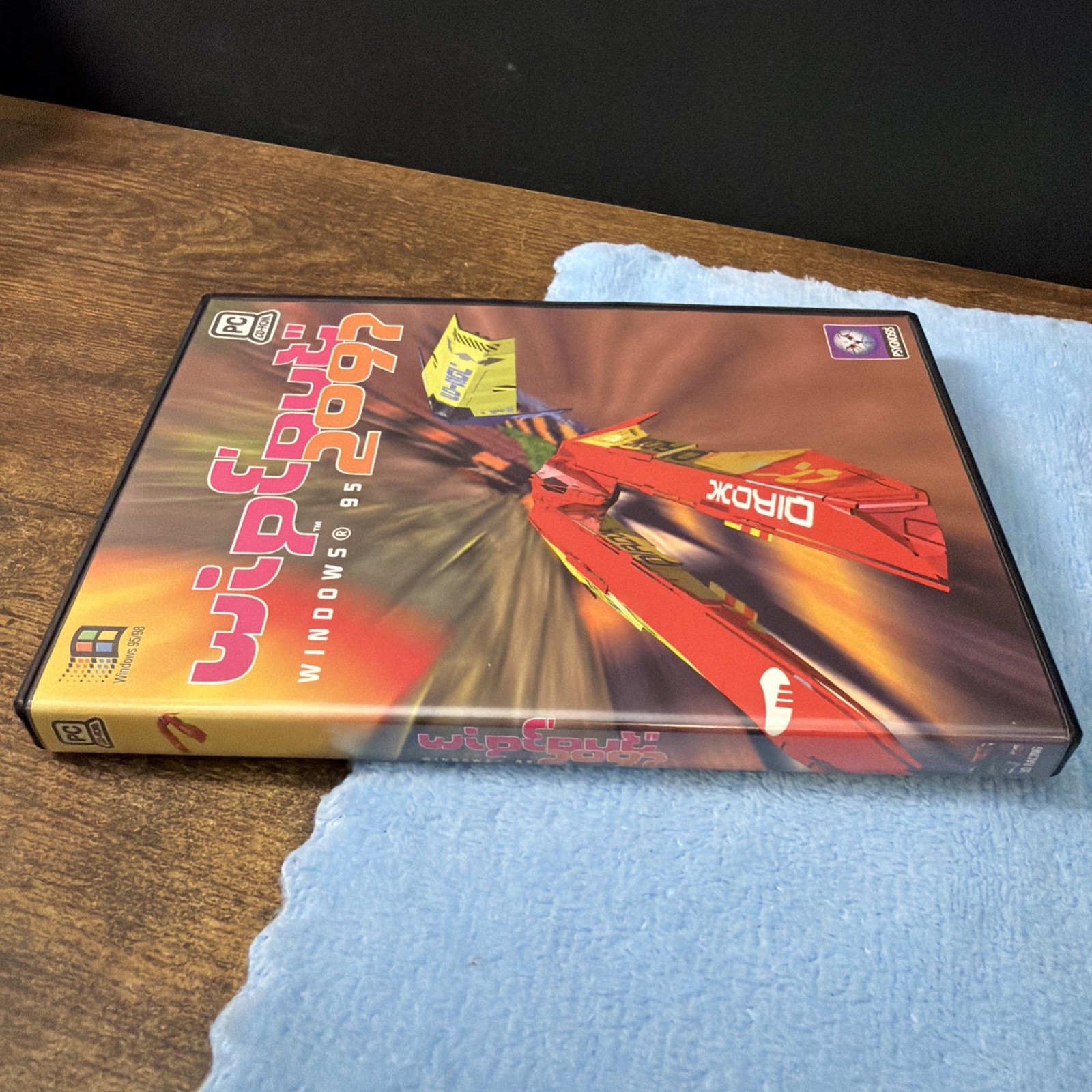 Wipeout 2097 for Windows 95 / 98 (PC, 1997) English Game Disc & Manual on CD