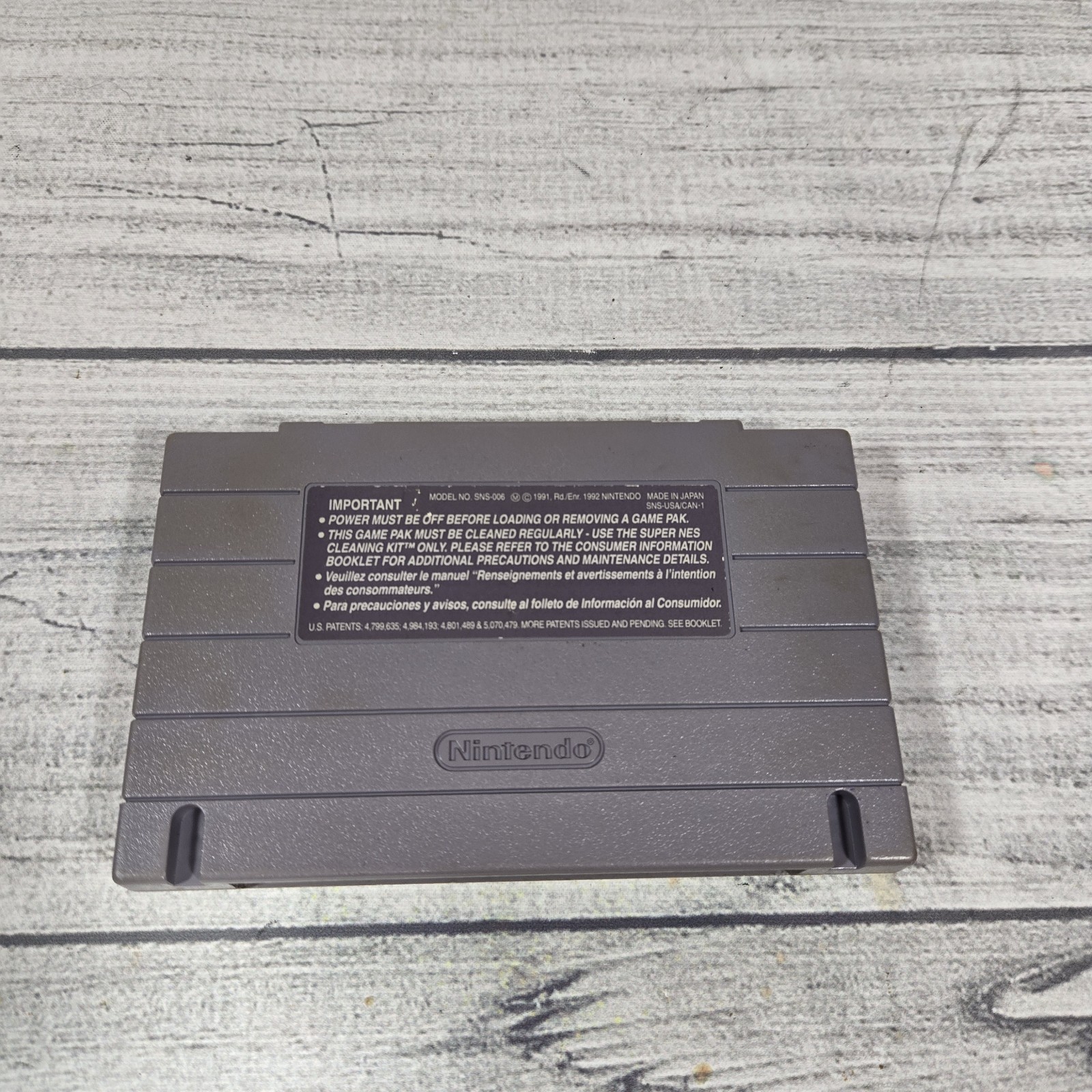 Power Rangers The Fighting Edition (SNES) Authentic-Tested