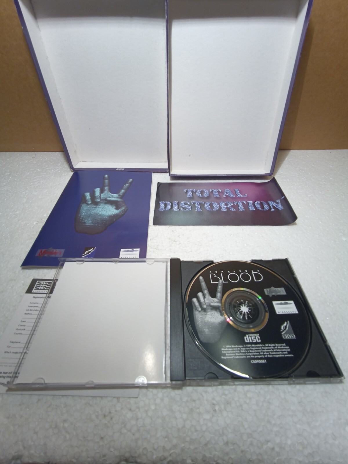 Commander Blood PC Big Box, NEW! CIB, RARE – Vintage – RETRO!