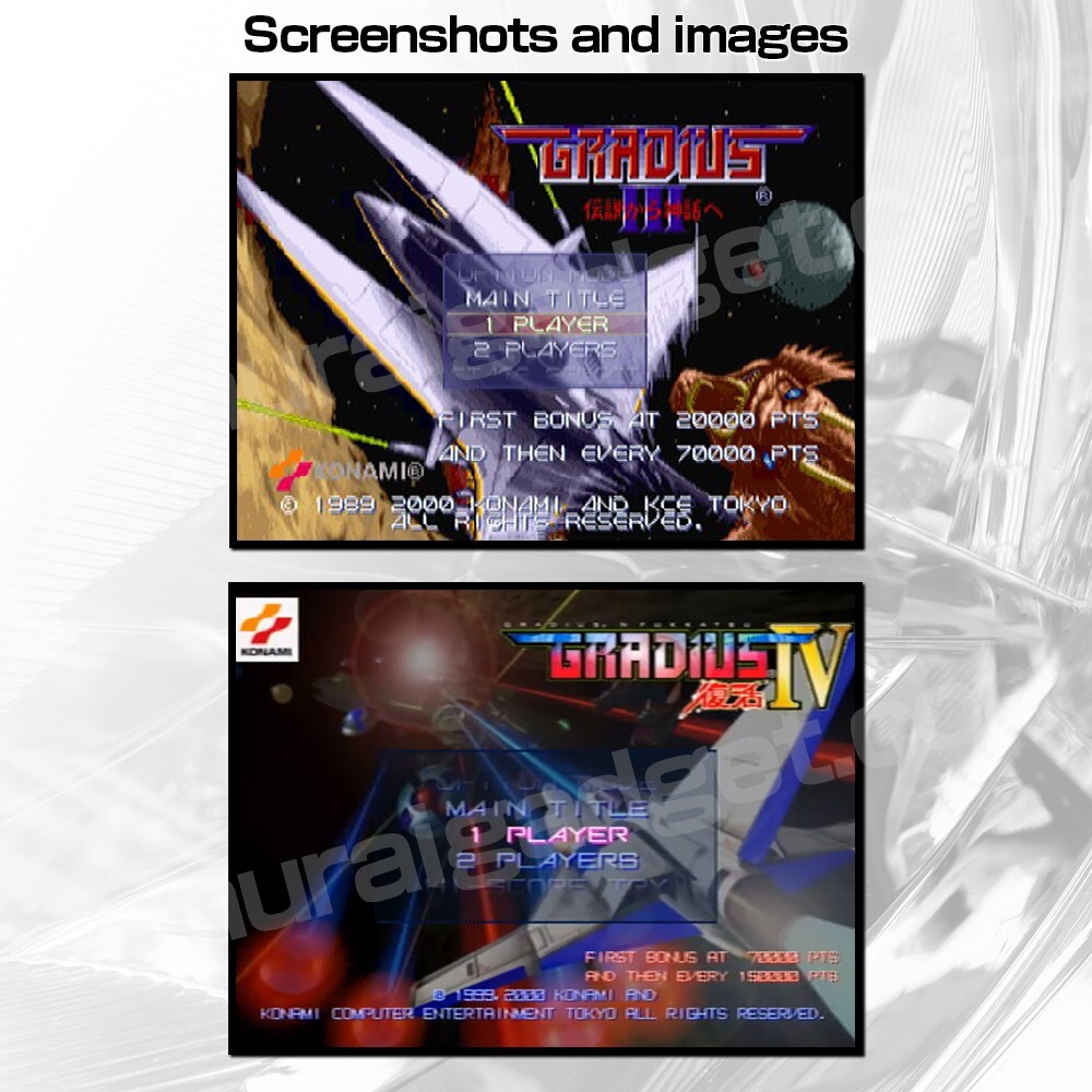 Gradius III and IV (Nemesis 3 & 4) PS2 [Japanese NTSC-J] PlayStation 2 KONAMI