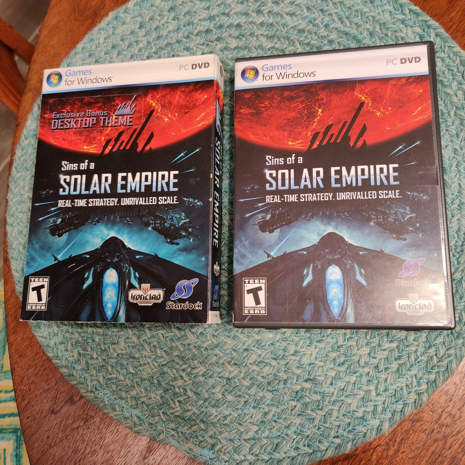 Sins of a Solar Empire (PC) COMPLETE WITH SLIPCOVER/KEY
