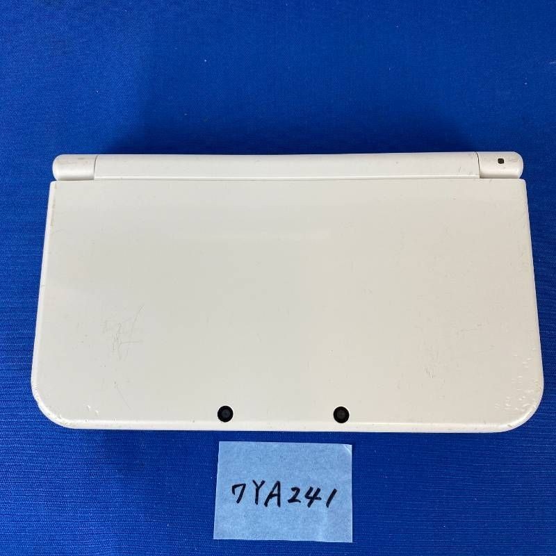 ◇ワYA241 Nintendo new Nintendo 3DS XL LL Pearl White Dual IPS Tested Work Japan