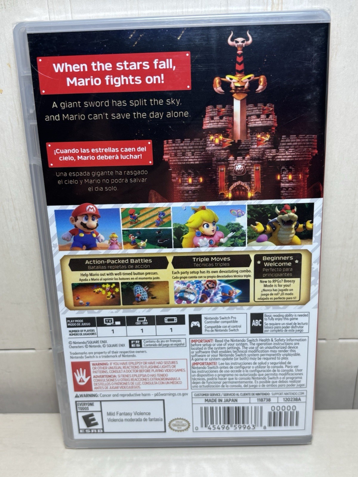 Super Mario RPG – Nintendo Switch New/sealed