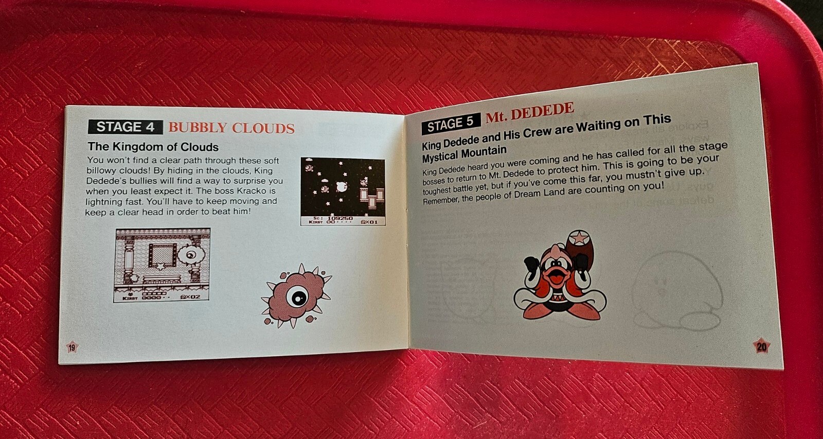 KIRBY’S DREAM LAND Game Boy MANUAL ONLY Fast SHIPPING