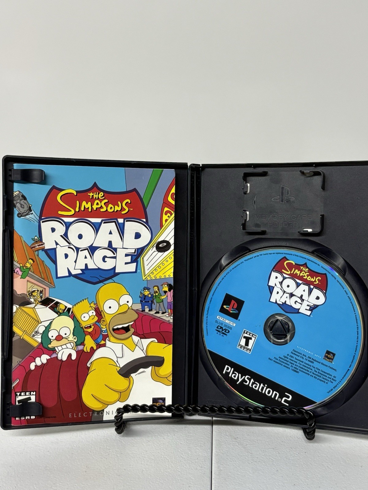 Electronic Arts The Simpsons Road Rage Sony PlayStation 2 PS2 Multiplayer T NTSC