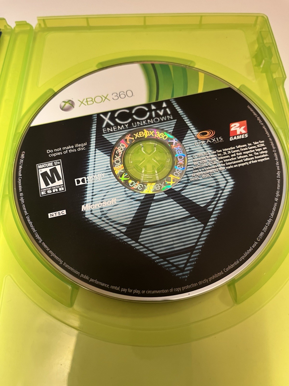 Xcom Enemy Unknown – Microsoft Xbox 360