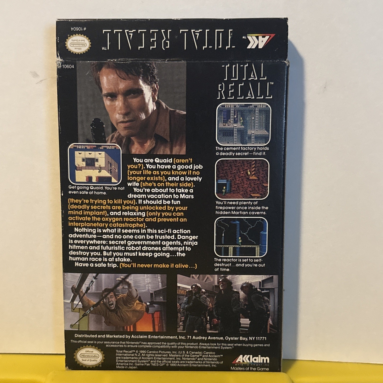 Total Recall (Nintendo Entertainment System, 1990)
