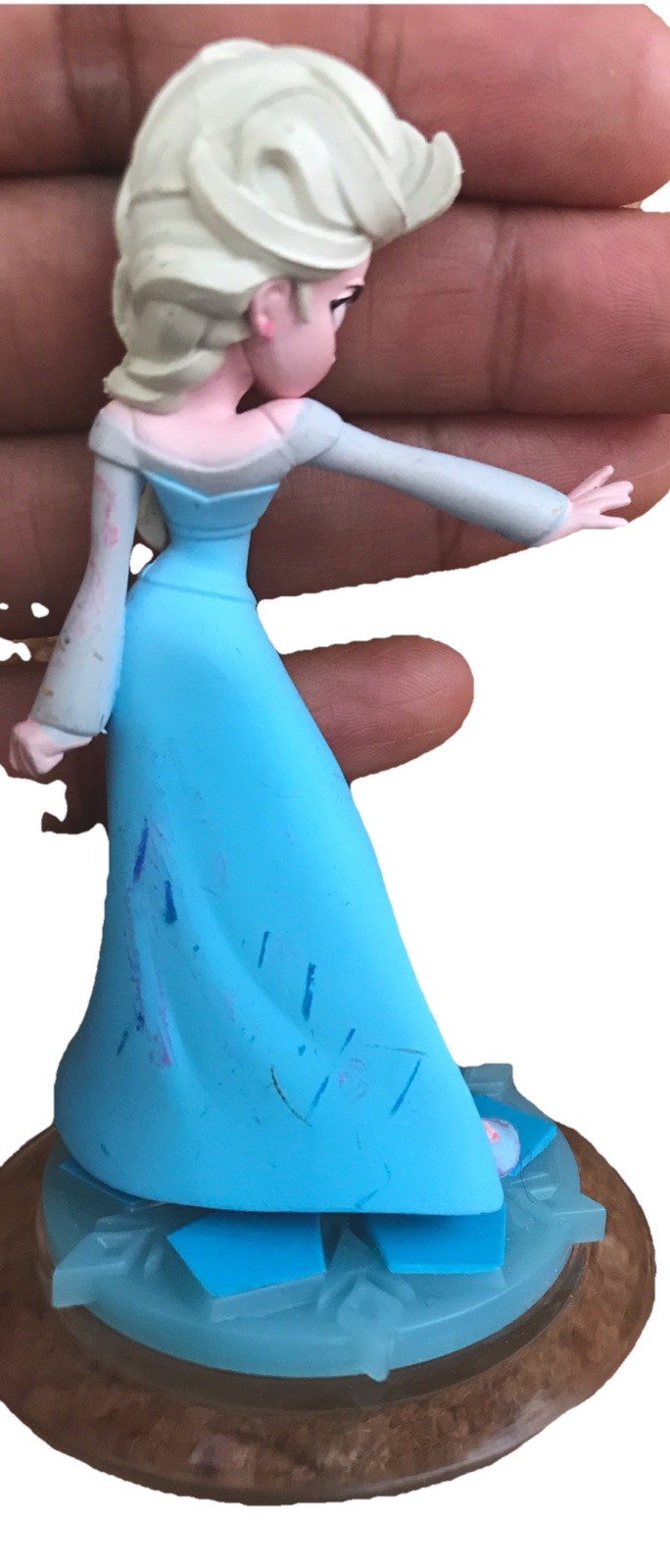 Disney Infinity Video Game Frozen Elsa & Anna Figures *See Description And Pix*