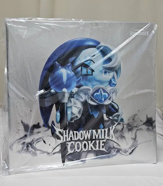 Cookie Run Kingdom Shadow Milk Metallic Medium Action Figure Limited Edition