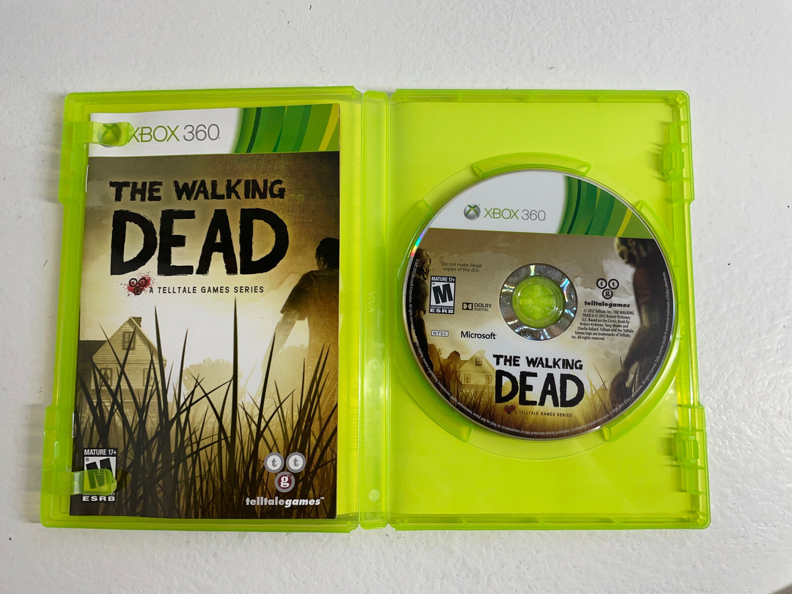 The Walking Dead : A Telltale Games Series (Microsoft Xbox 360, 2012)