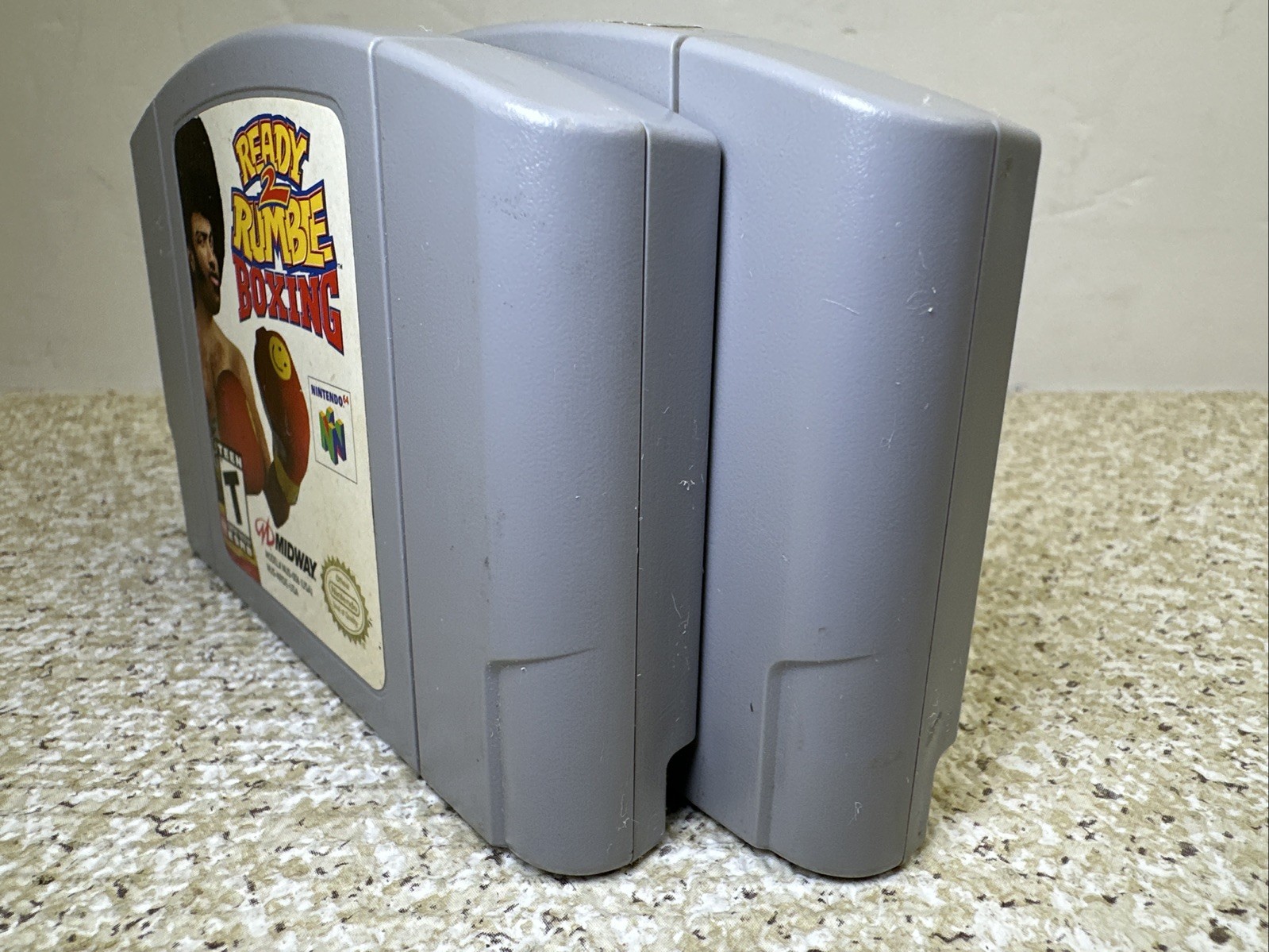 Nintendo 64 N64 Ready 2 Rumble Boxing 1 & 2 Lot Of 2 Tested & Work