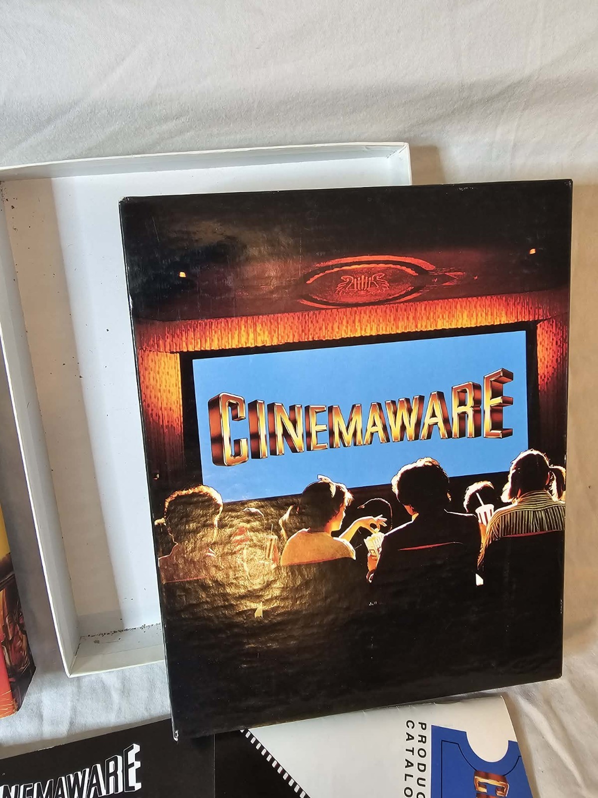 Vintage Cinemaware Wings Video Game Commodore AMIGA WWI Flight Sim 1990 Complete