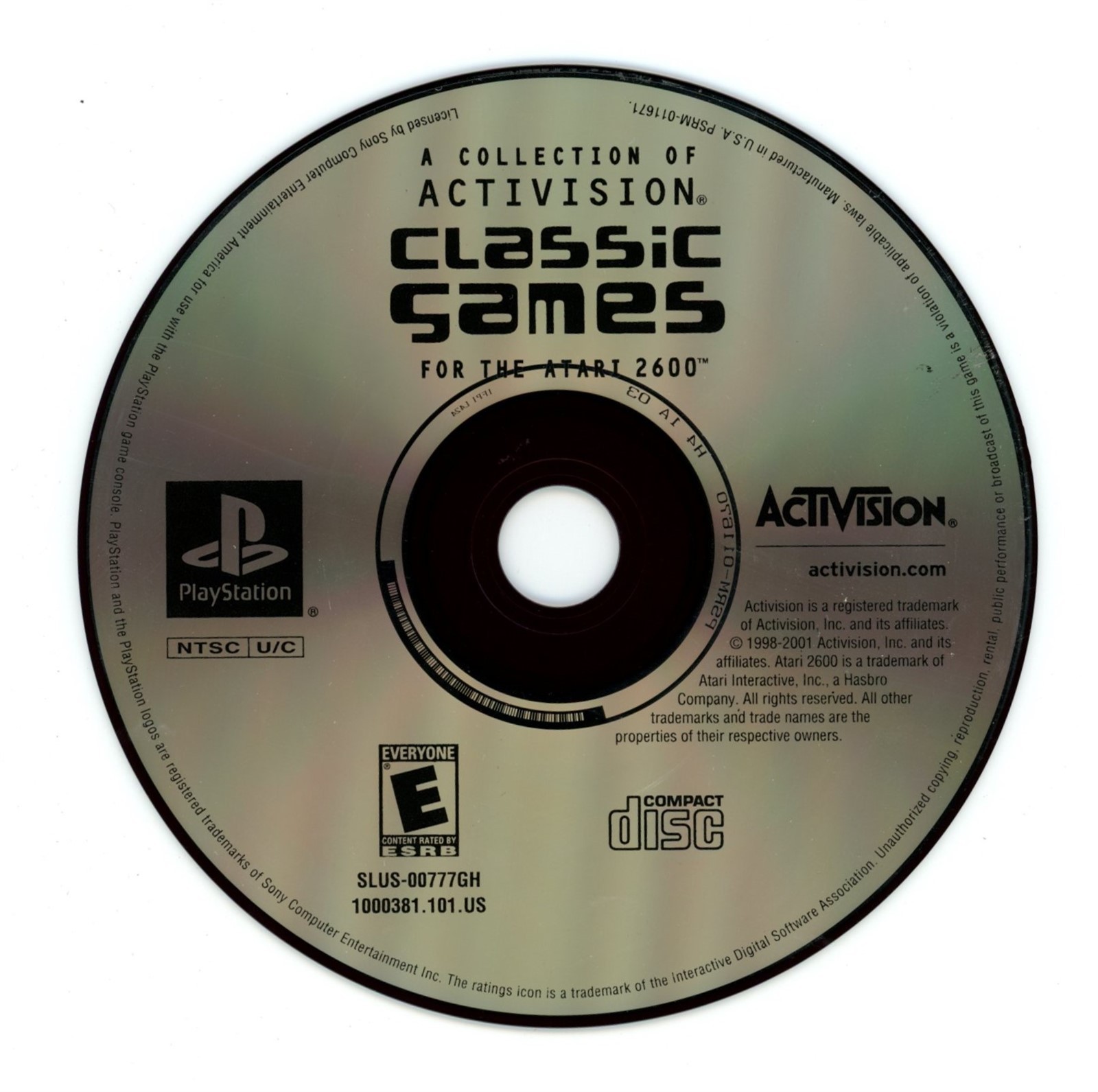 Activision Classics (PS1 PlayStation 1, 1998) TESTED Resurfaced NO TRACKING