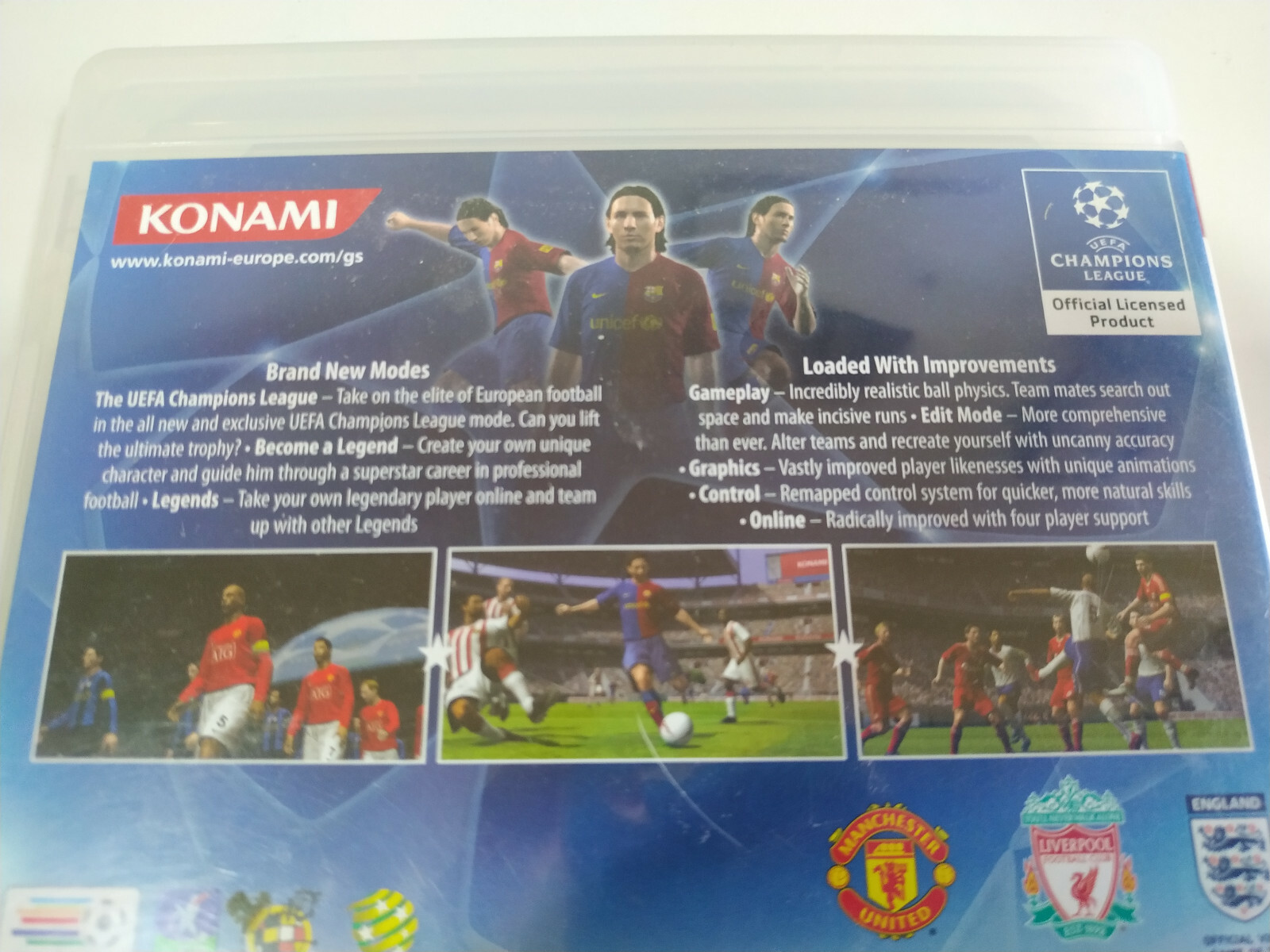 Pes 2009 Pro Evolution Soccer Messi – Game PlayStation 3 PS3 Sony Spain – 2T