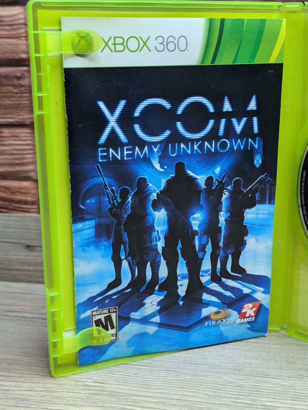 XCOM: Enemy Unknown & Dishonored Platinum Hits Xbox 360 CIB Case Manual Disk