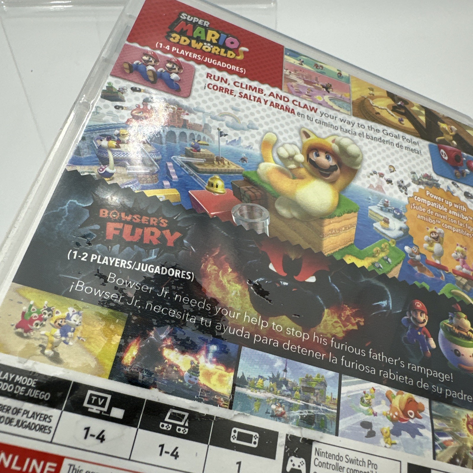 Nintendo Switch Super Mario 3D World Bowser’s Fury Tested & It Works