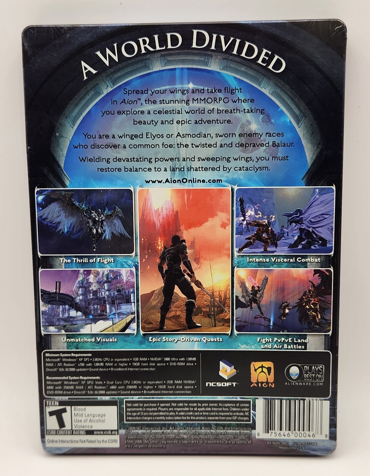 Aion: The Tower of Eternity Steelbook Edition – PC – Video Game
