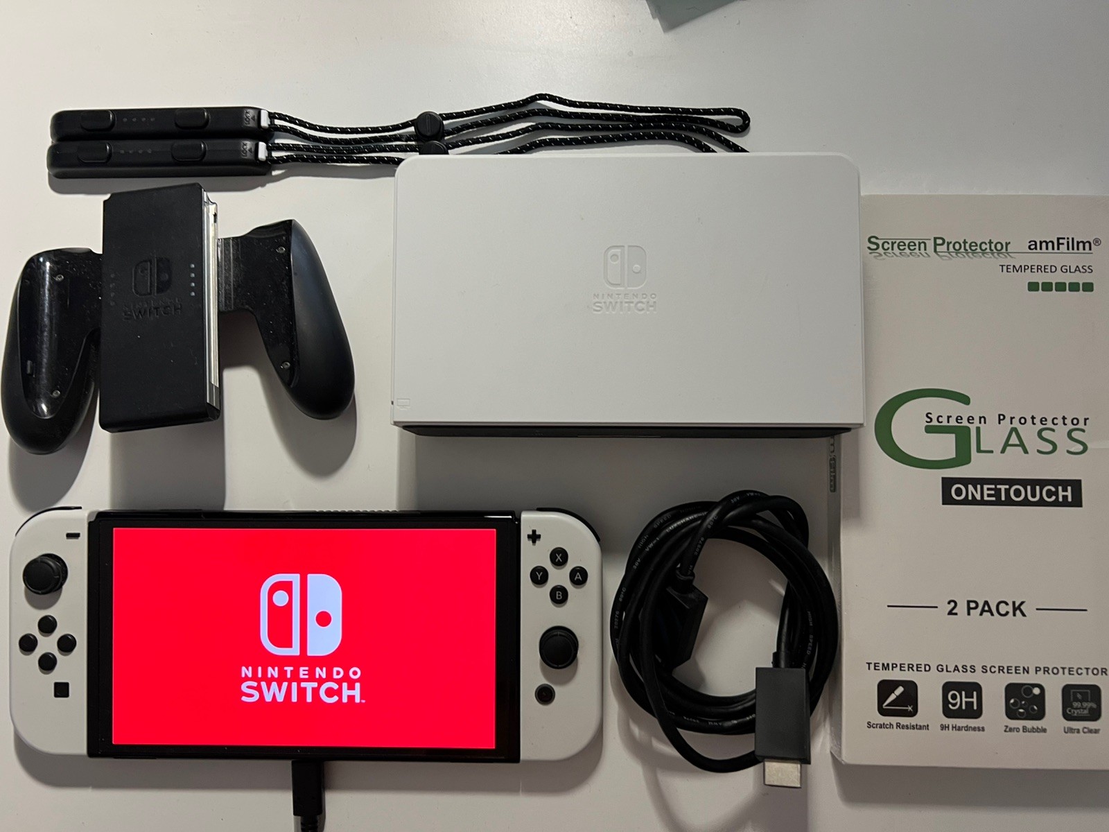 Nintendo Switch 64GB OLED White Console Preowned Excellent condition