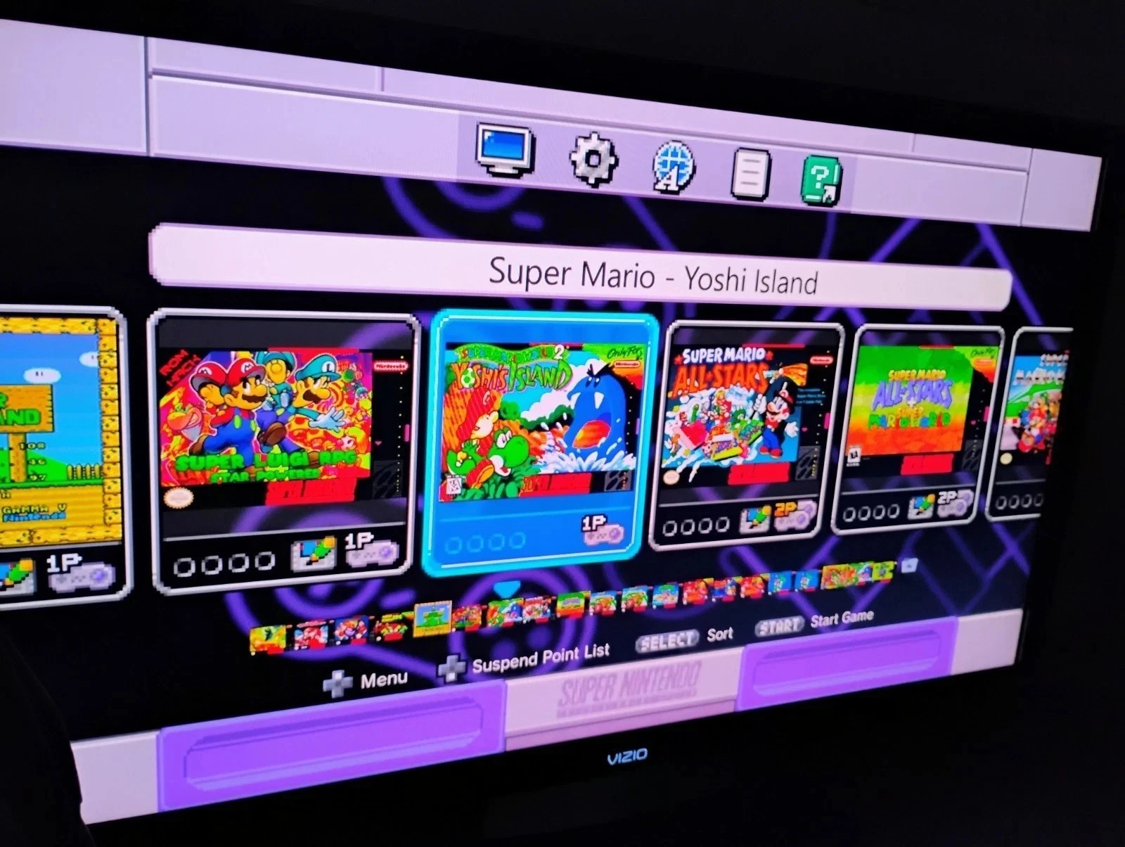 Authentic SNES Super Nintendo Classic Mini Clv-201 w/full Snes library