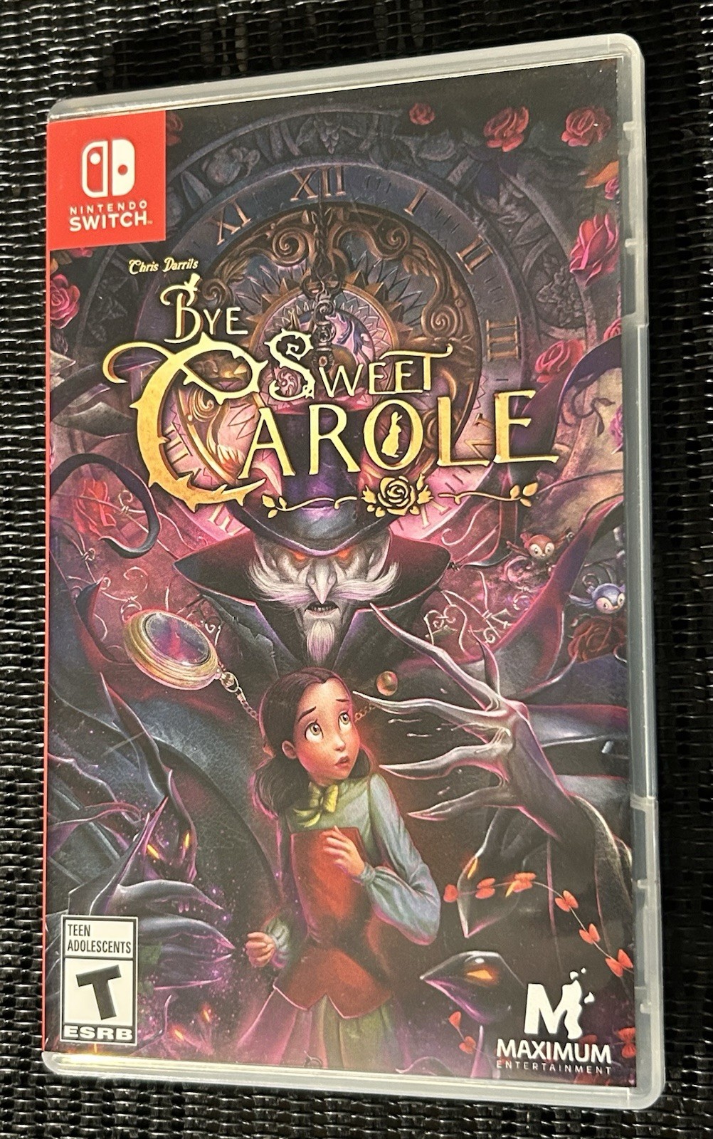 Bye Sweet Carole (Nintendo Switch, 2025) Complete CIB w/ Unused Codes Near Mint