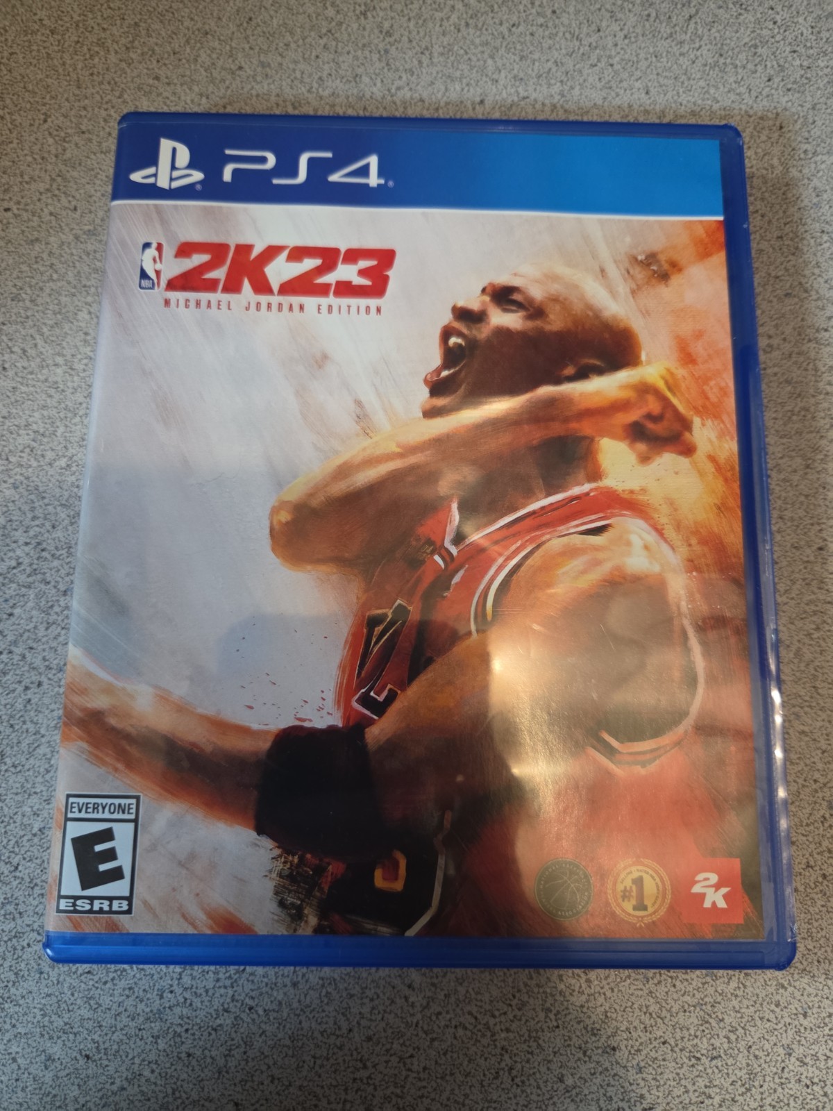 NBA 2K23 Michael Jordan Edition Sony Playstation 4 PS4 Clean Disc Tested Working