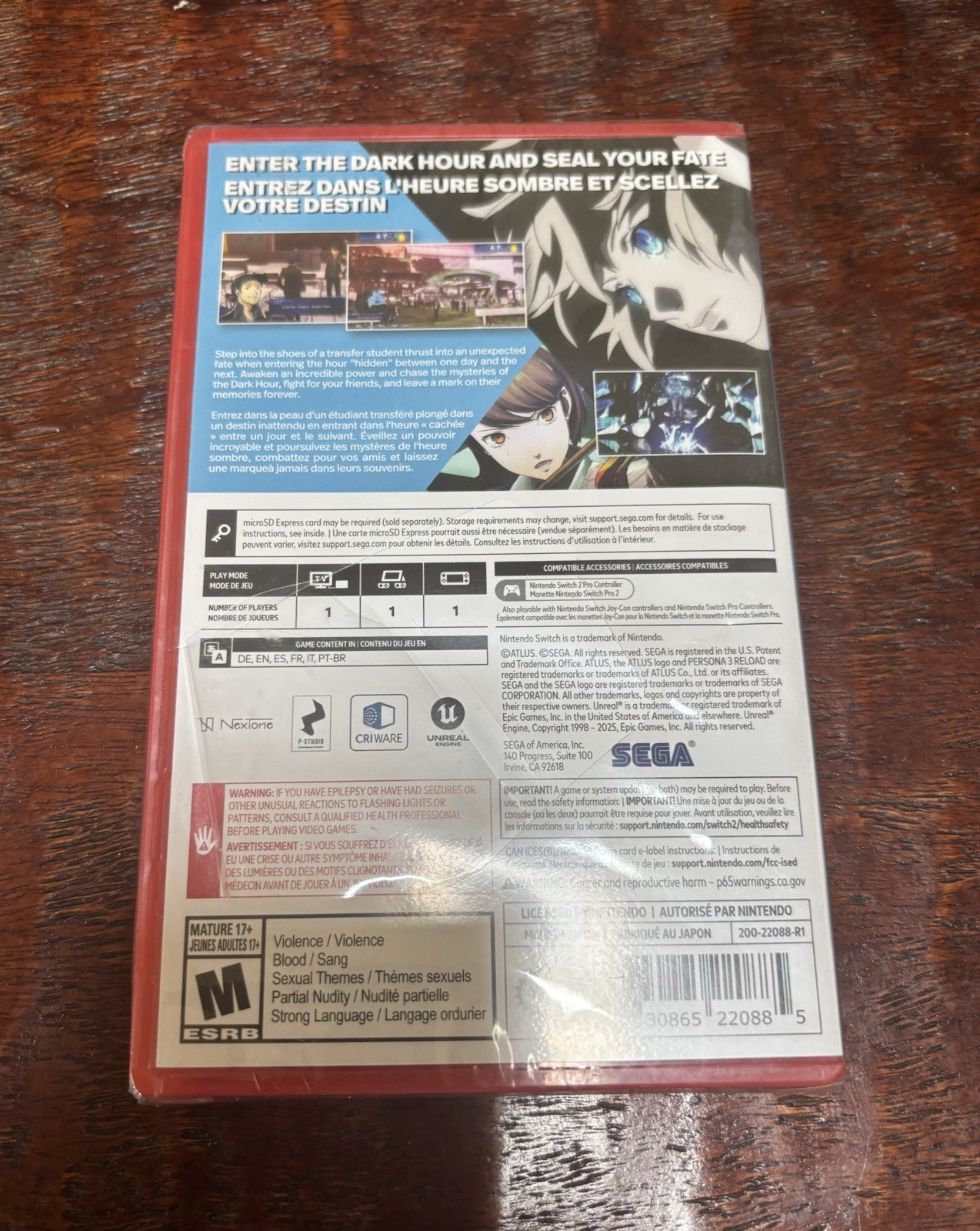 Persona 3 Reload – Nintendo Switch 2