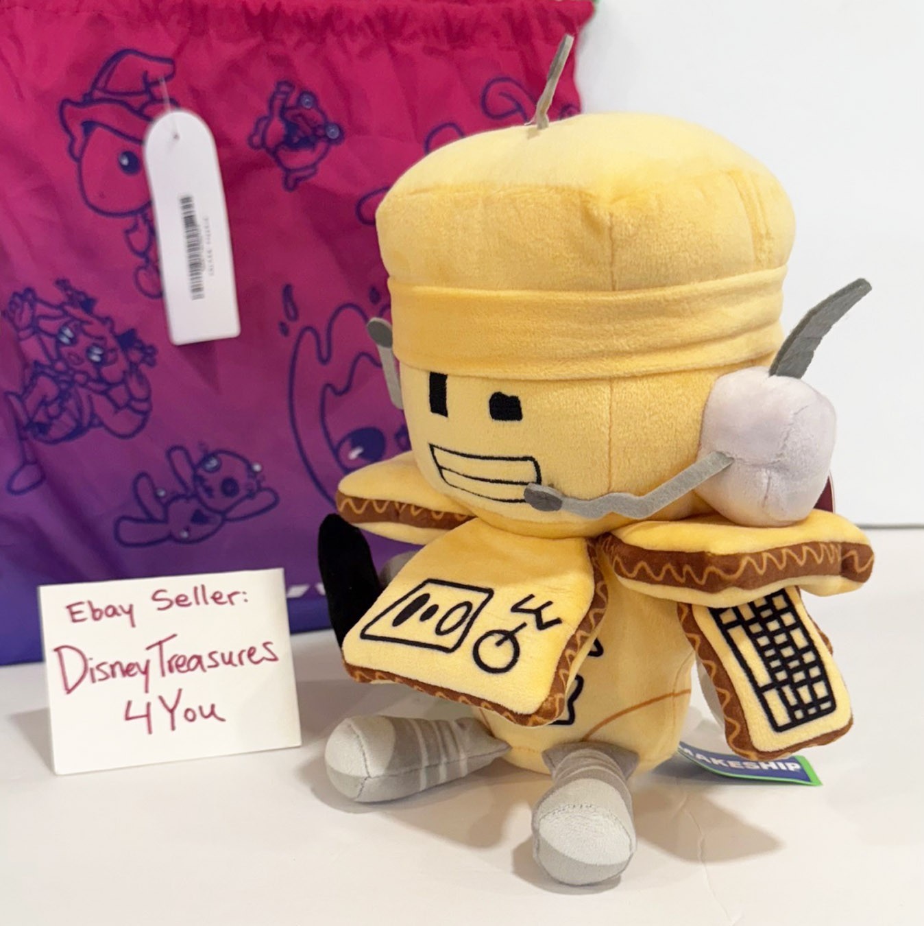 Makeship H3LP3R Bot Plush Larvae Studio Something Evil Will Happen Survival Game